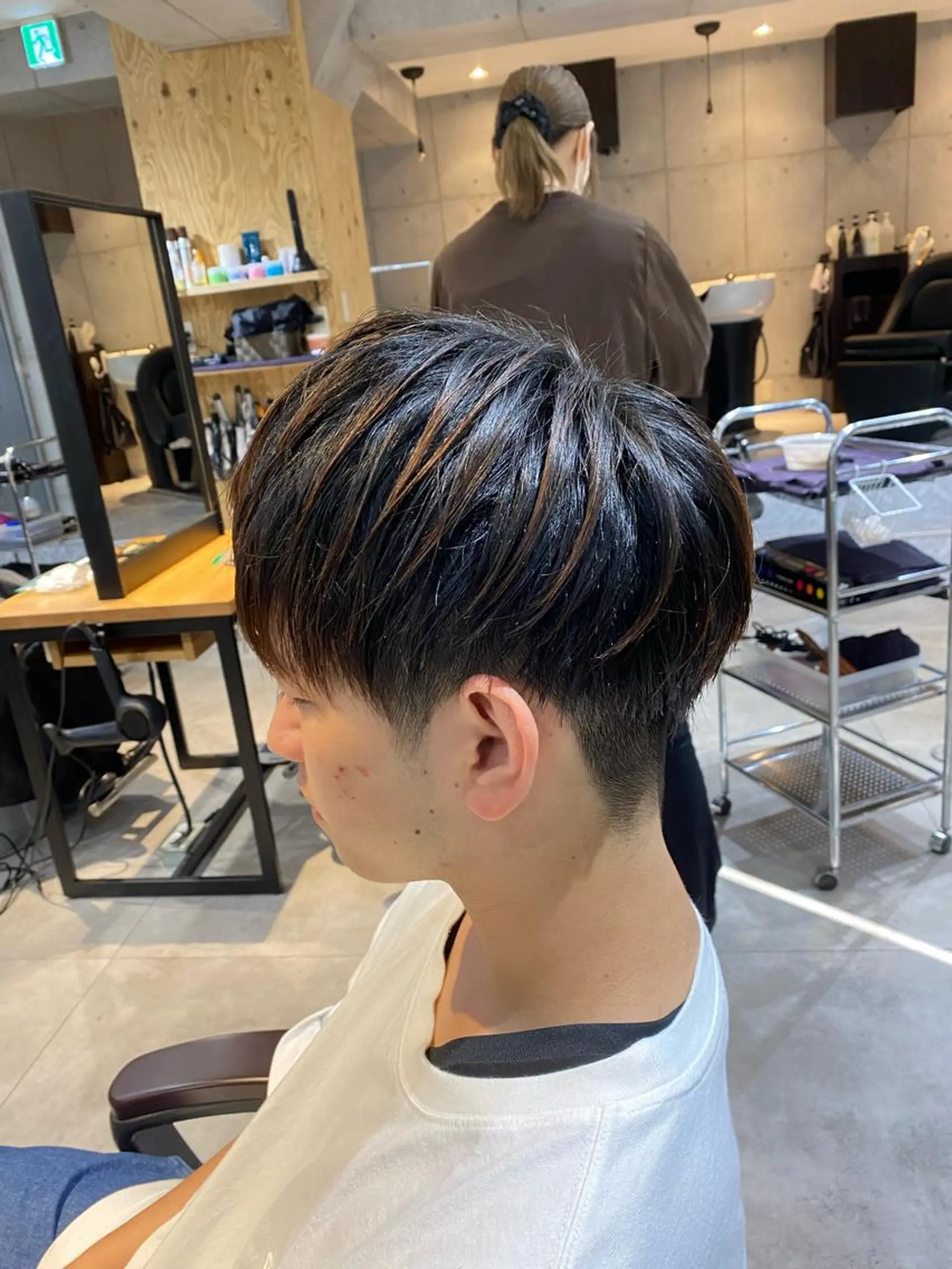 ショート メンズ カット newi赤羽 HINATAのヘアスタイル