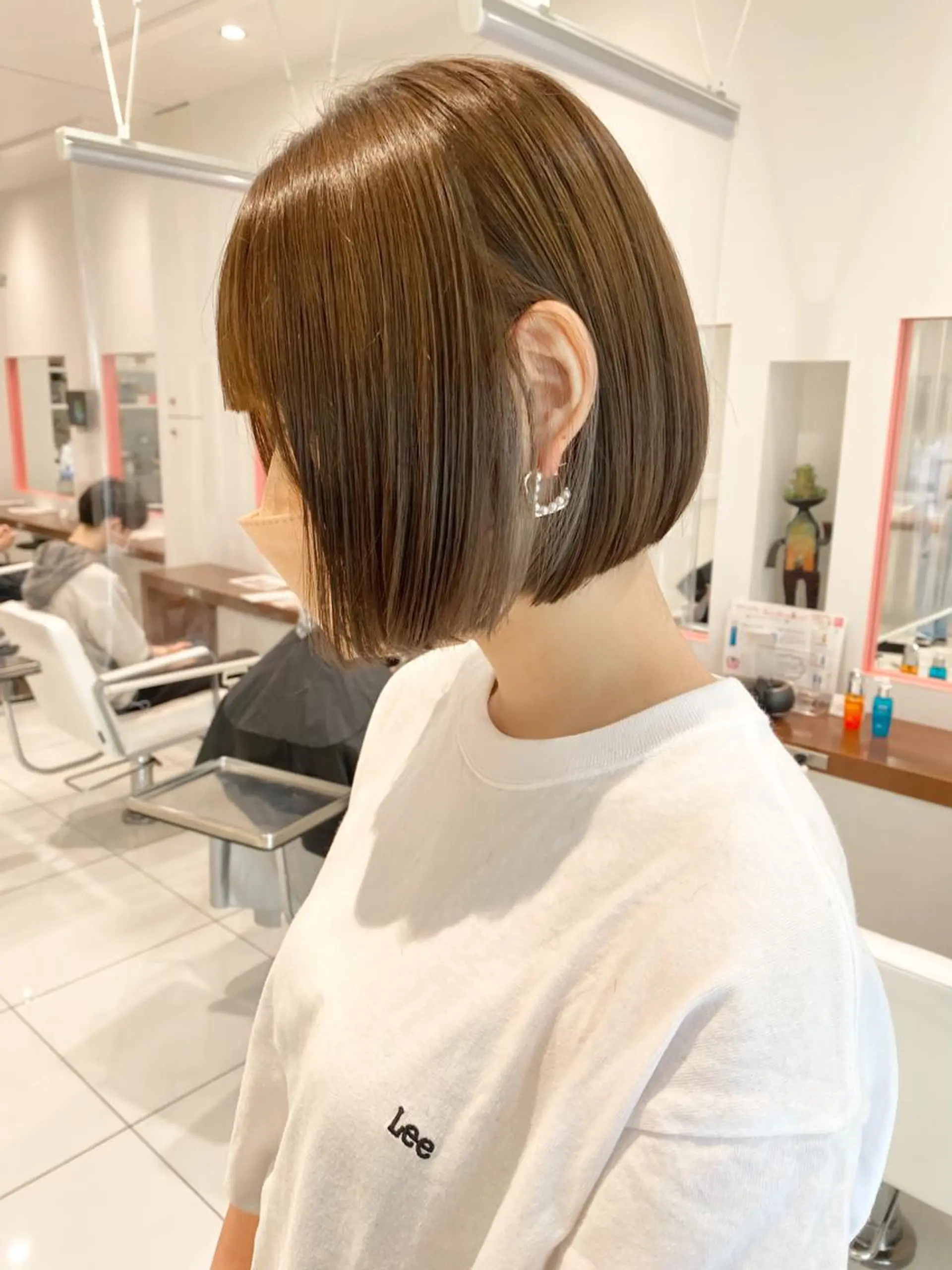 ミディアム カラー HOLON池袋所属・ウルフカット ハッシュカット/七海のヘアスタイル