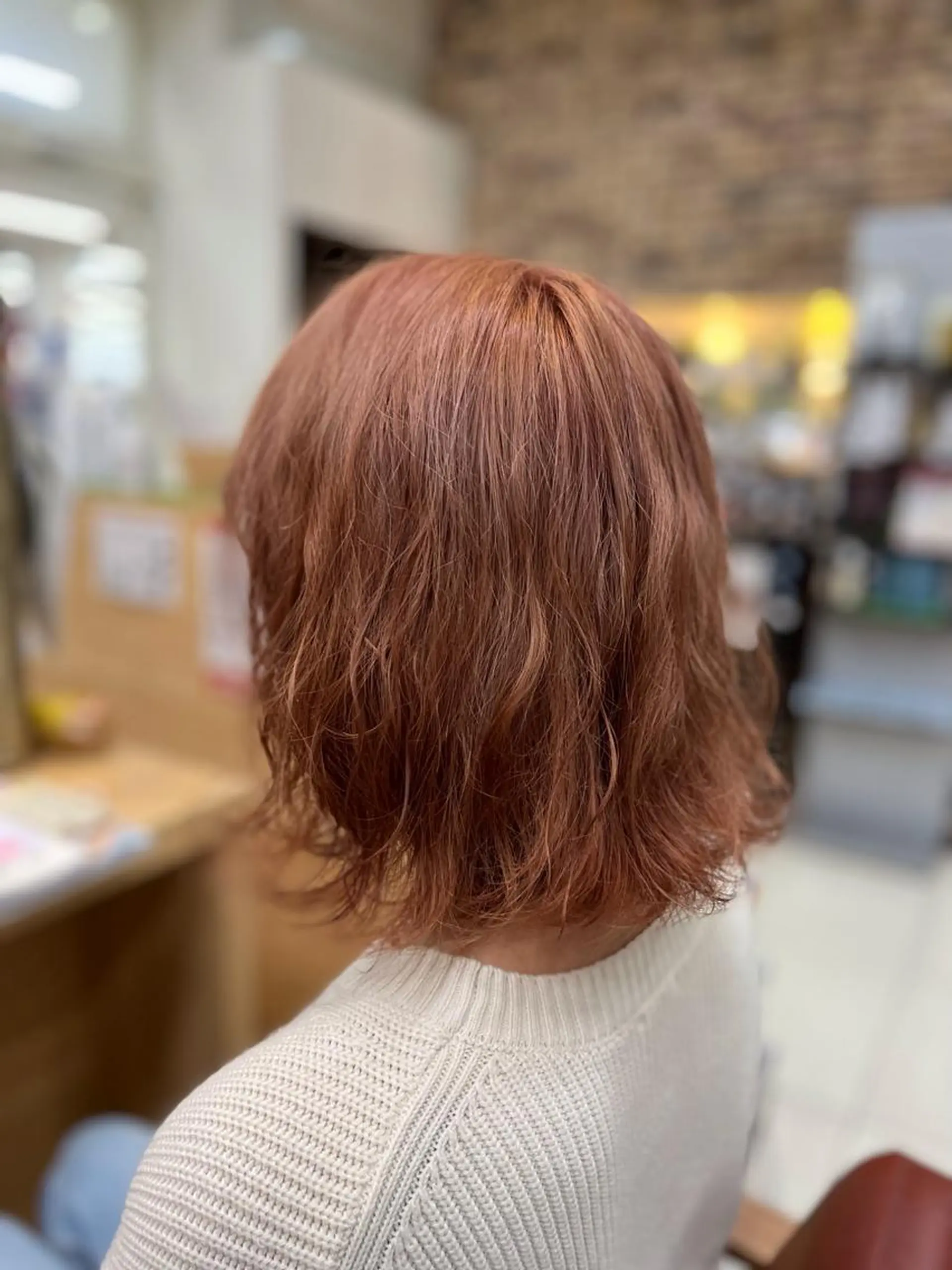 ミディアム 工藤 麻知子のヘアスタイル