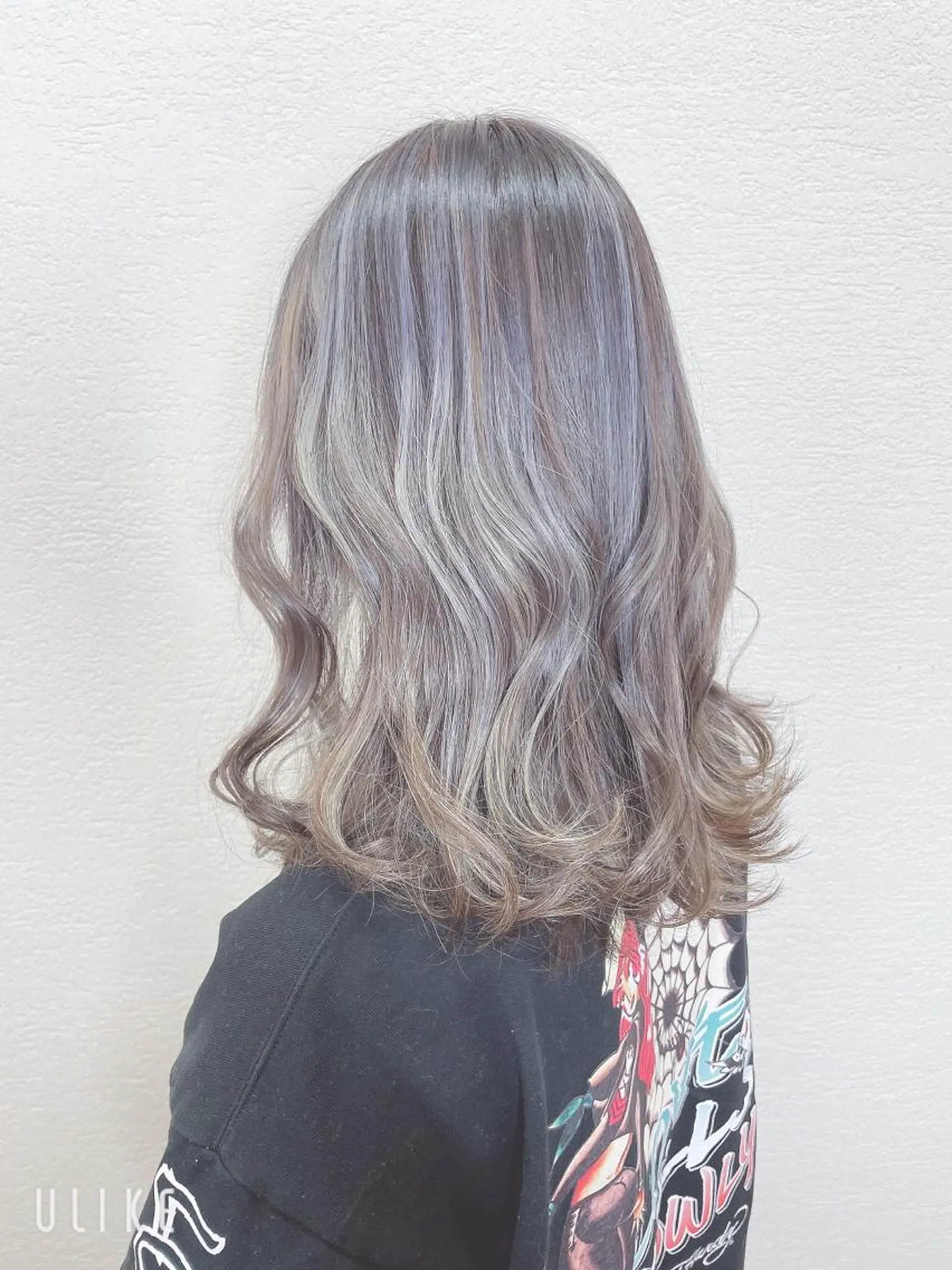 セミロング カラー バレイヤージュ レイヤーカット カット ヘアカラー ❣️モードケイズ塚口 和田一将のヘアスタイル