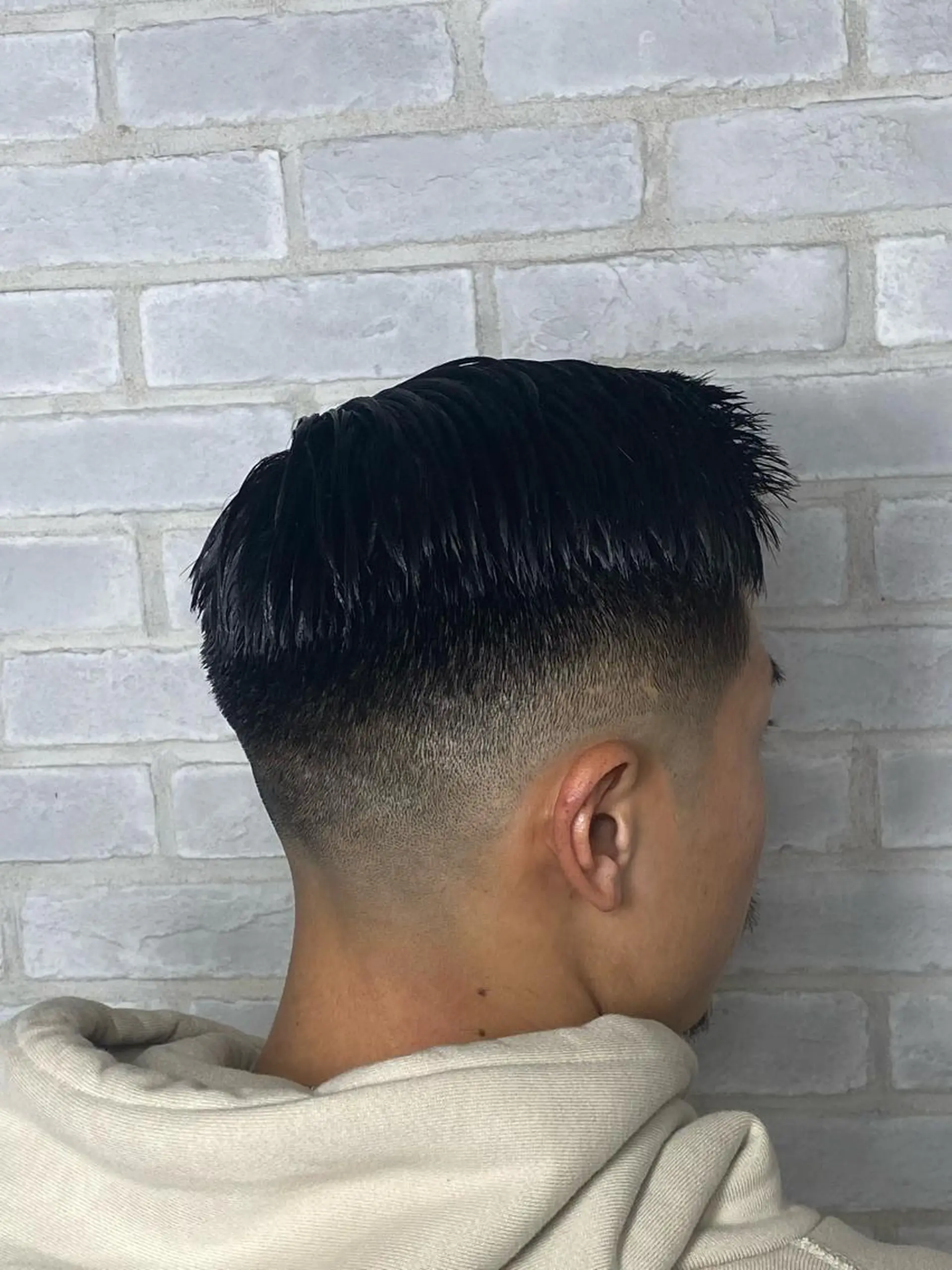 ショート メンズ カット 恵谷 洸のヘアスタイル