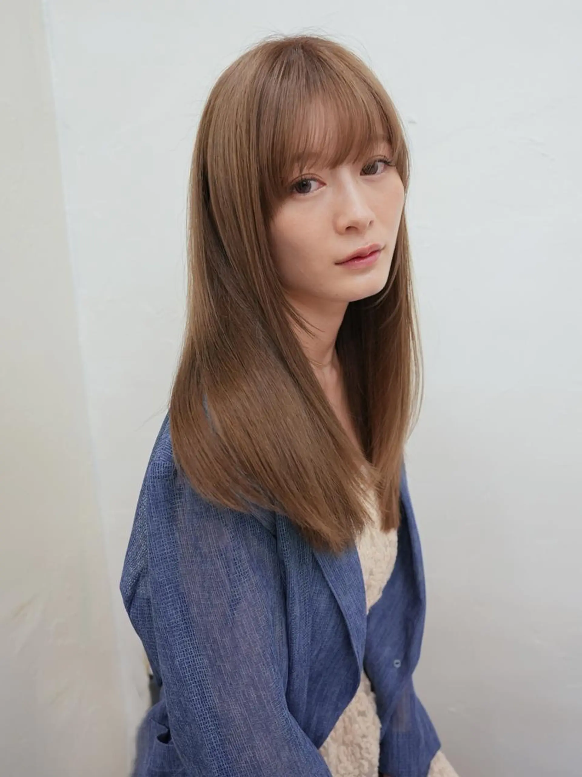 ロング パーマ カット パーマ gite カワムラナオキのヘアスタイル