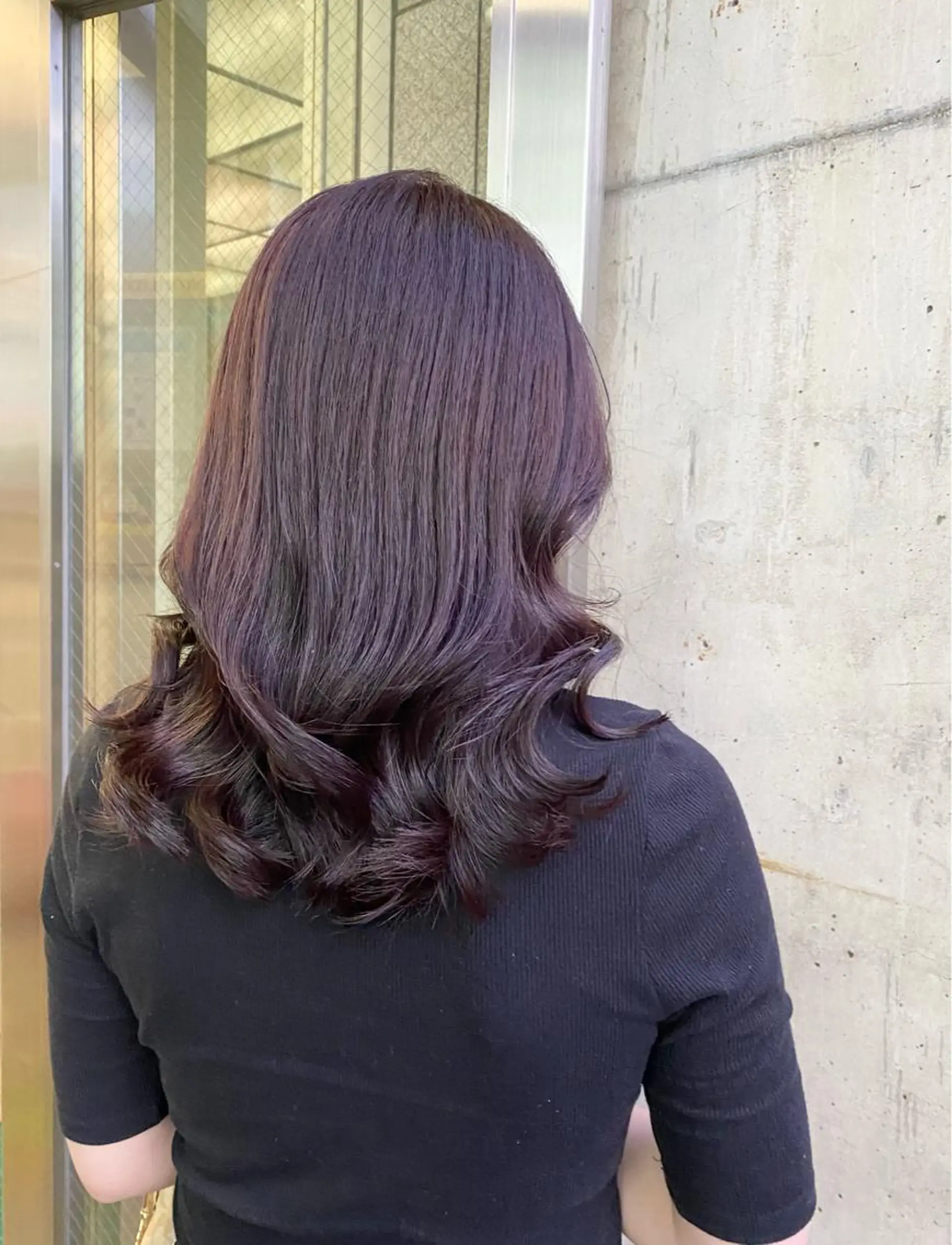 セミロング カット ヘアカラー 片桐 大介のヘアスタイル