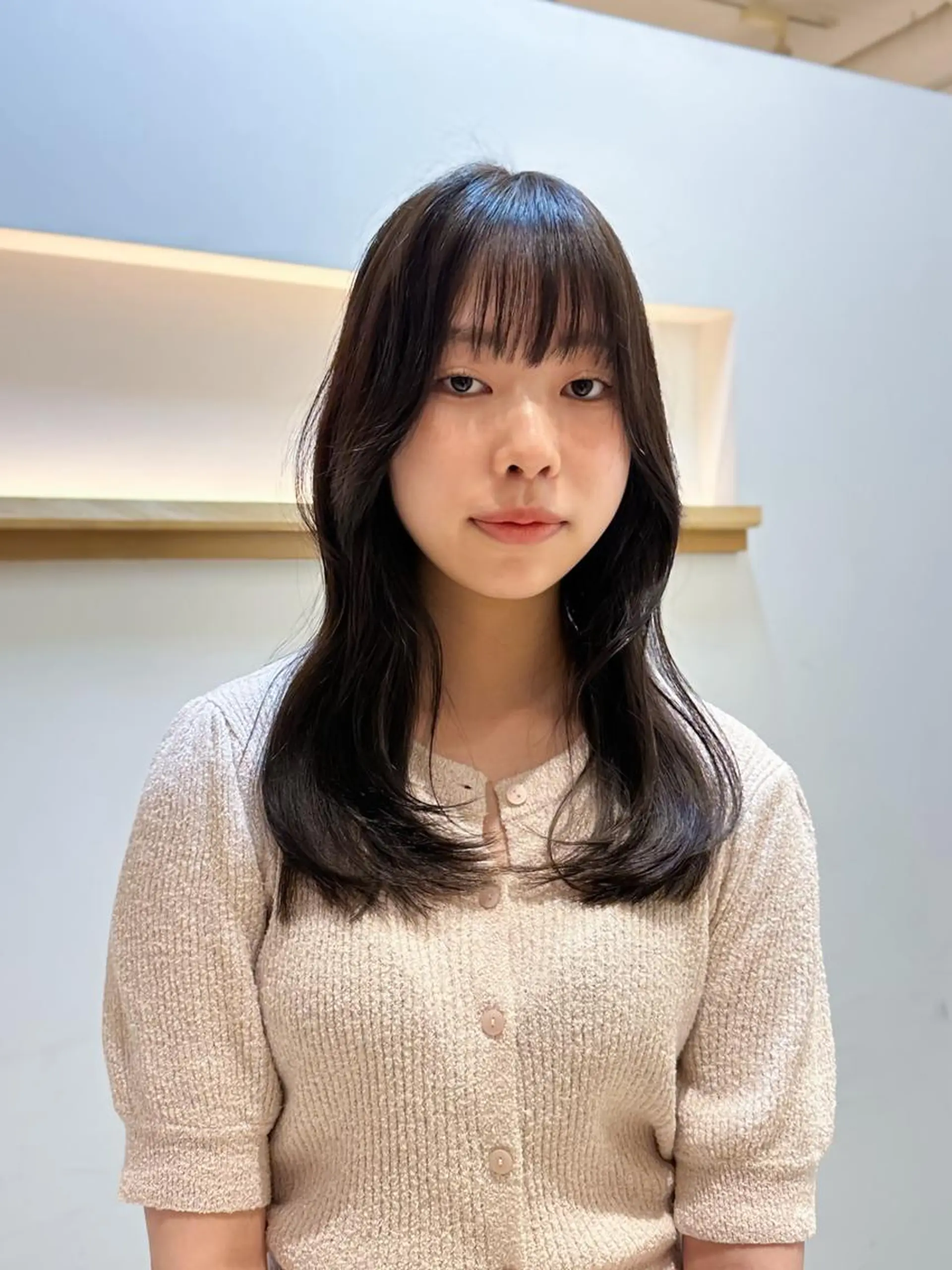 セミロング カラー 🐨NIYON HAIR石垣奈桜🐨のヘアスタイル