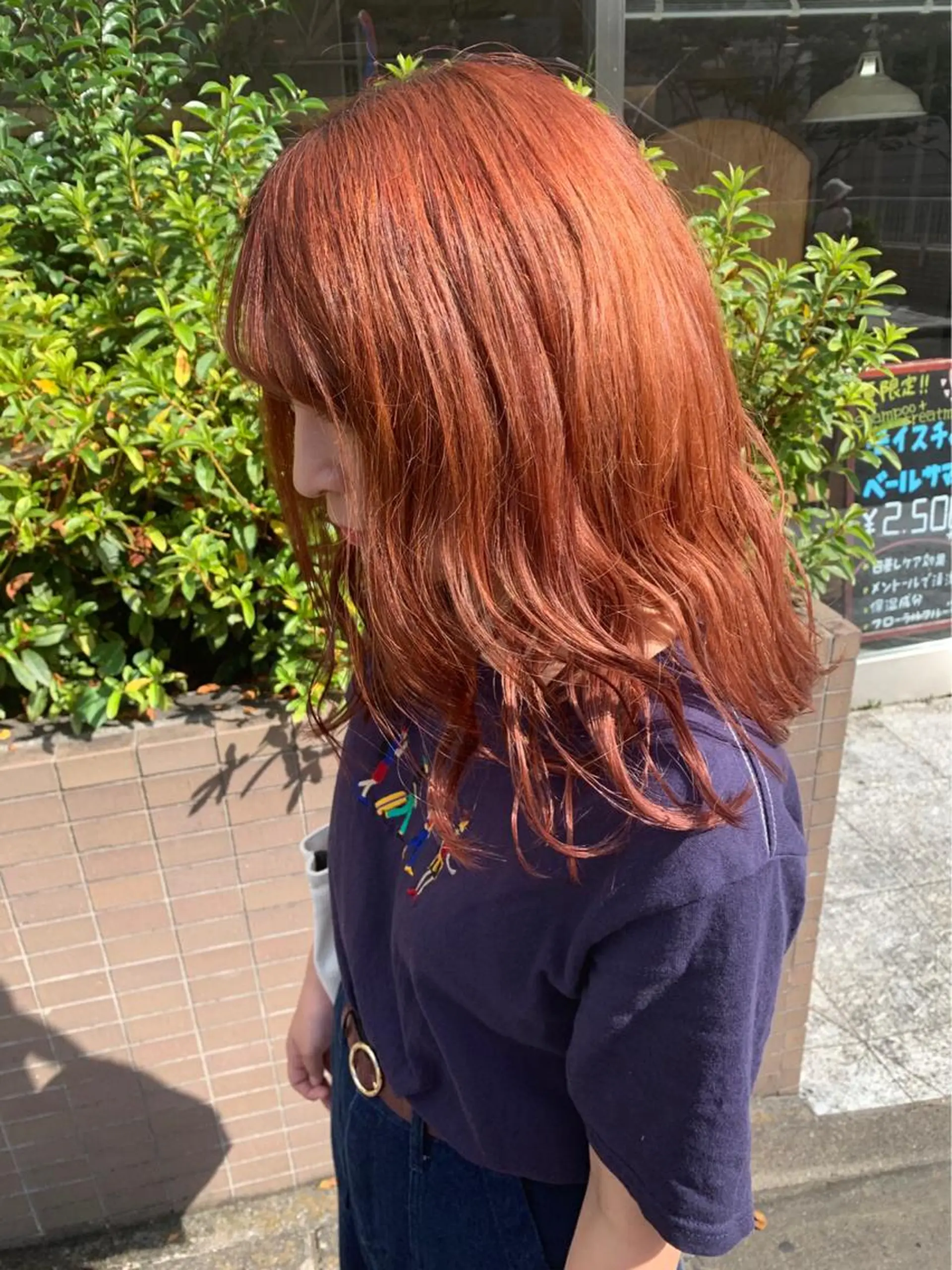 ロング カラー 🌈re-room EIKI🇰🇷のヘアスタイル