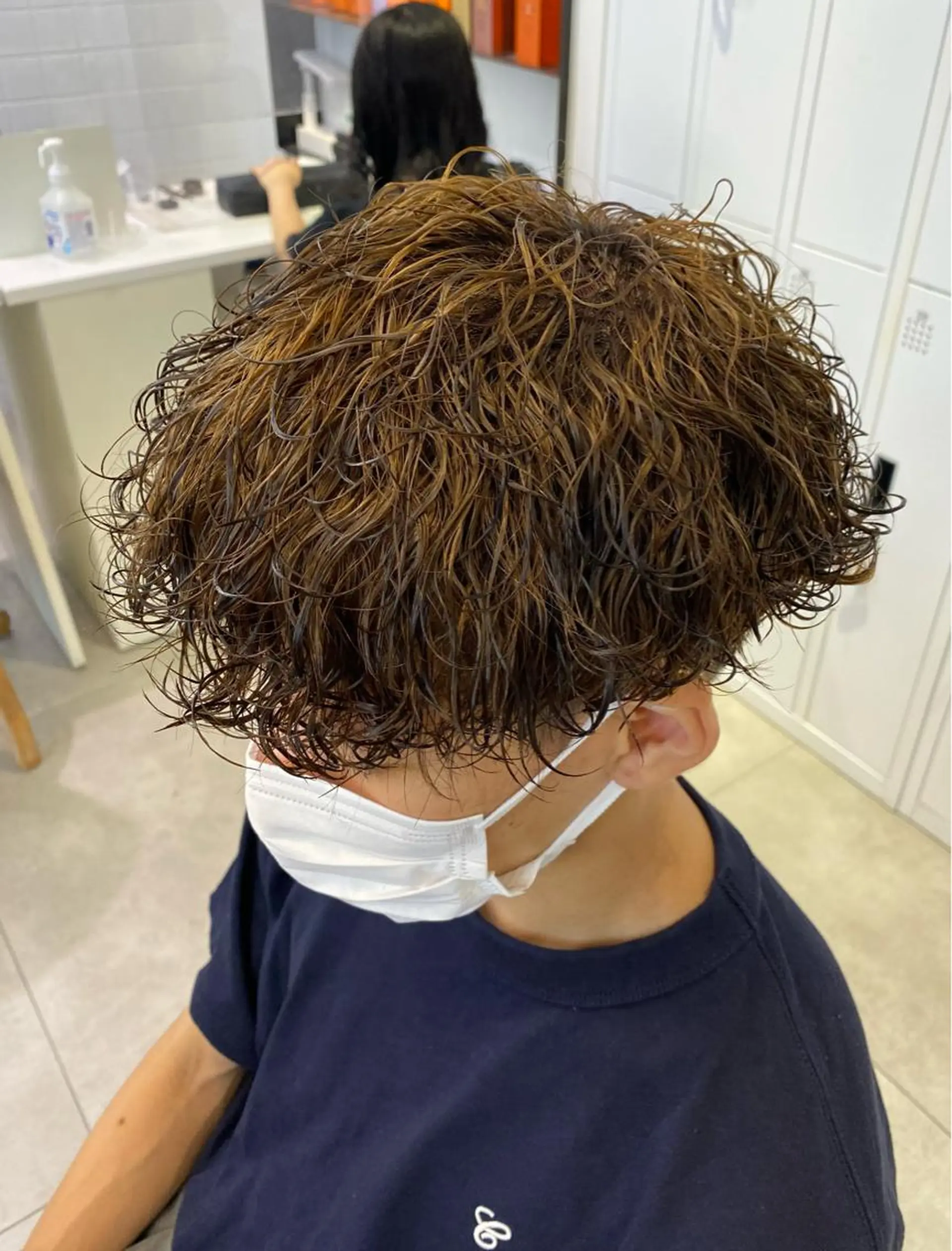 パーマ メンズ 新宿【メンズパーマ】 塩澤太一のヘアスタイル
