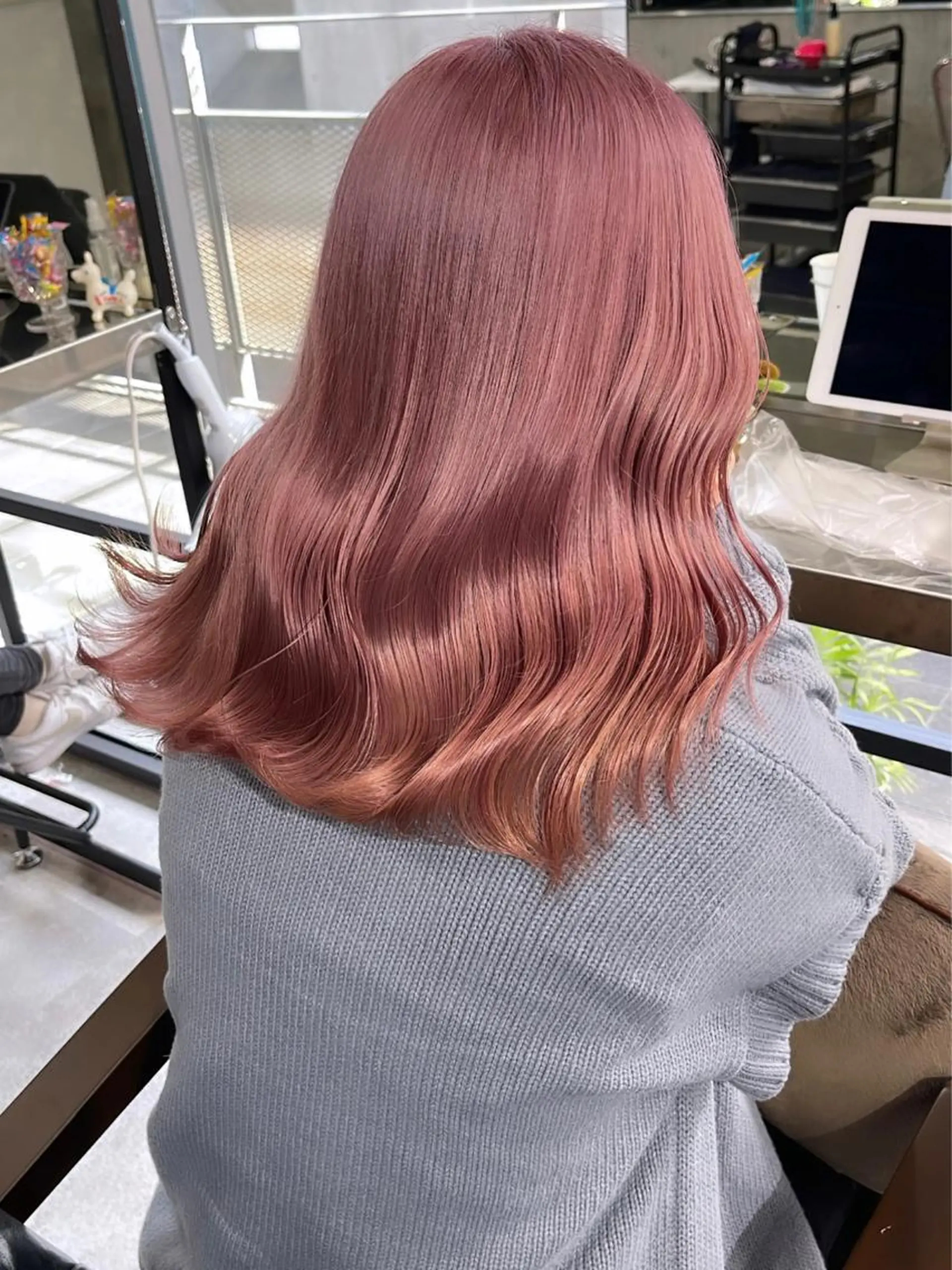 セミロング Lavy kyoto所属・Lavy カラー&エクステのヘアスタイル