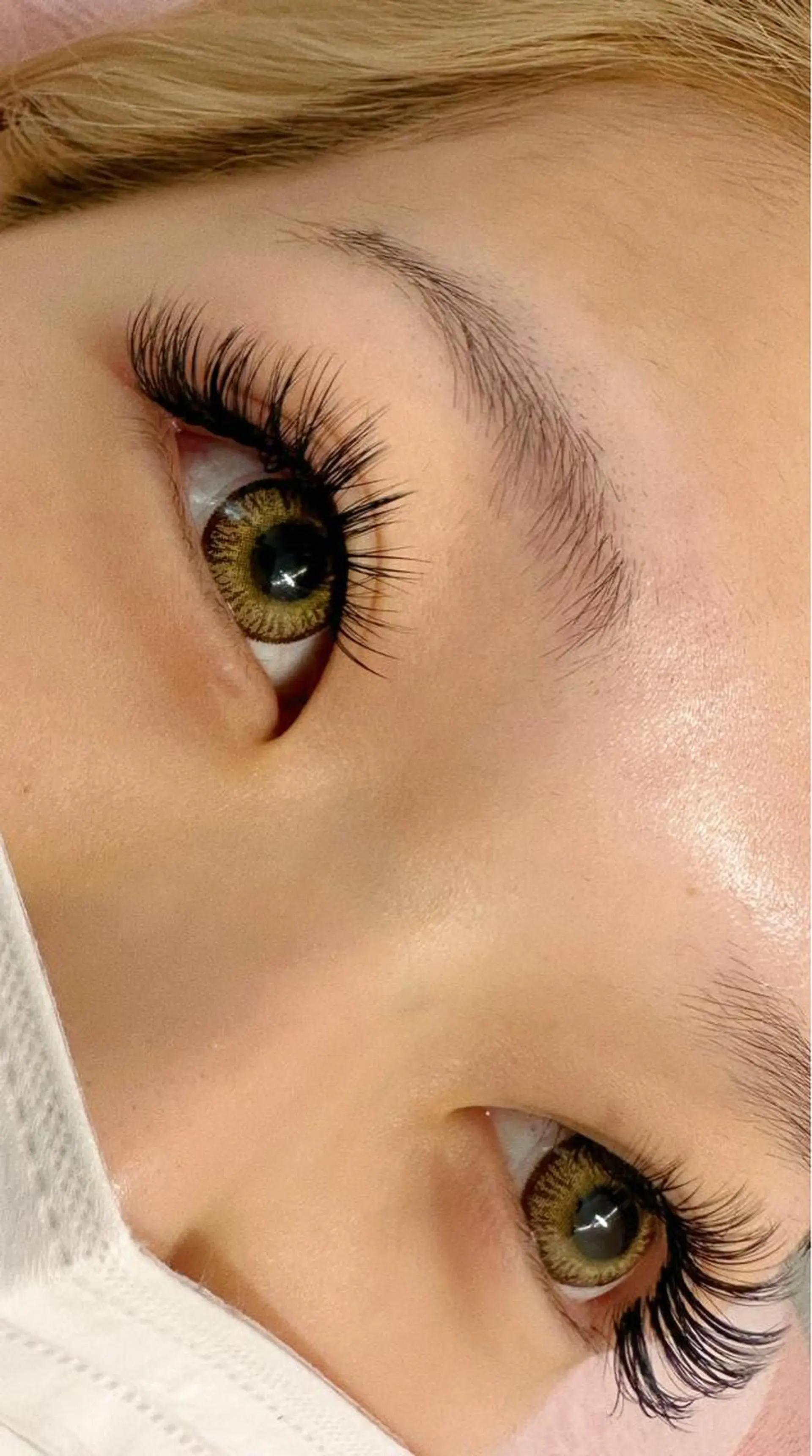 マツエク・マツパ 付け放題 フラットラッシュ Hannah ハンナのマツエク・マツパデザイン