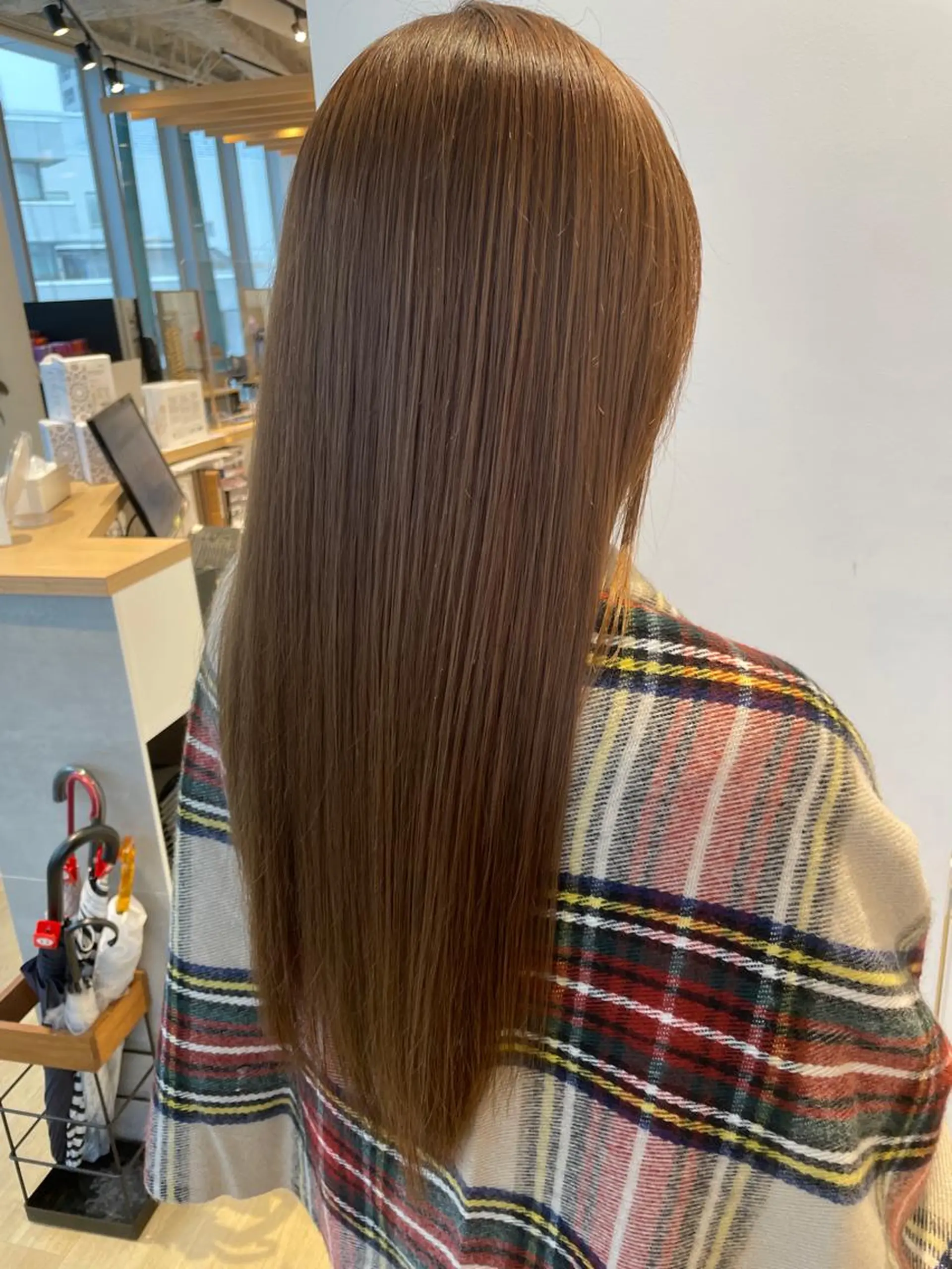 ロング カラー ヘアカラー トリートメント 美髪形成！色素改善！ 秋田　和輝のヘアスタイル