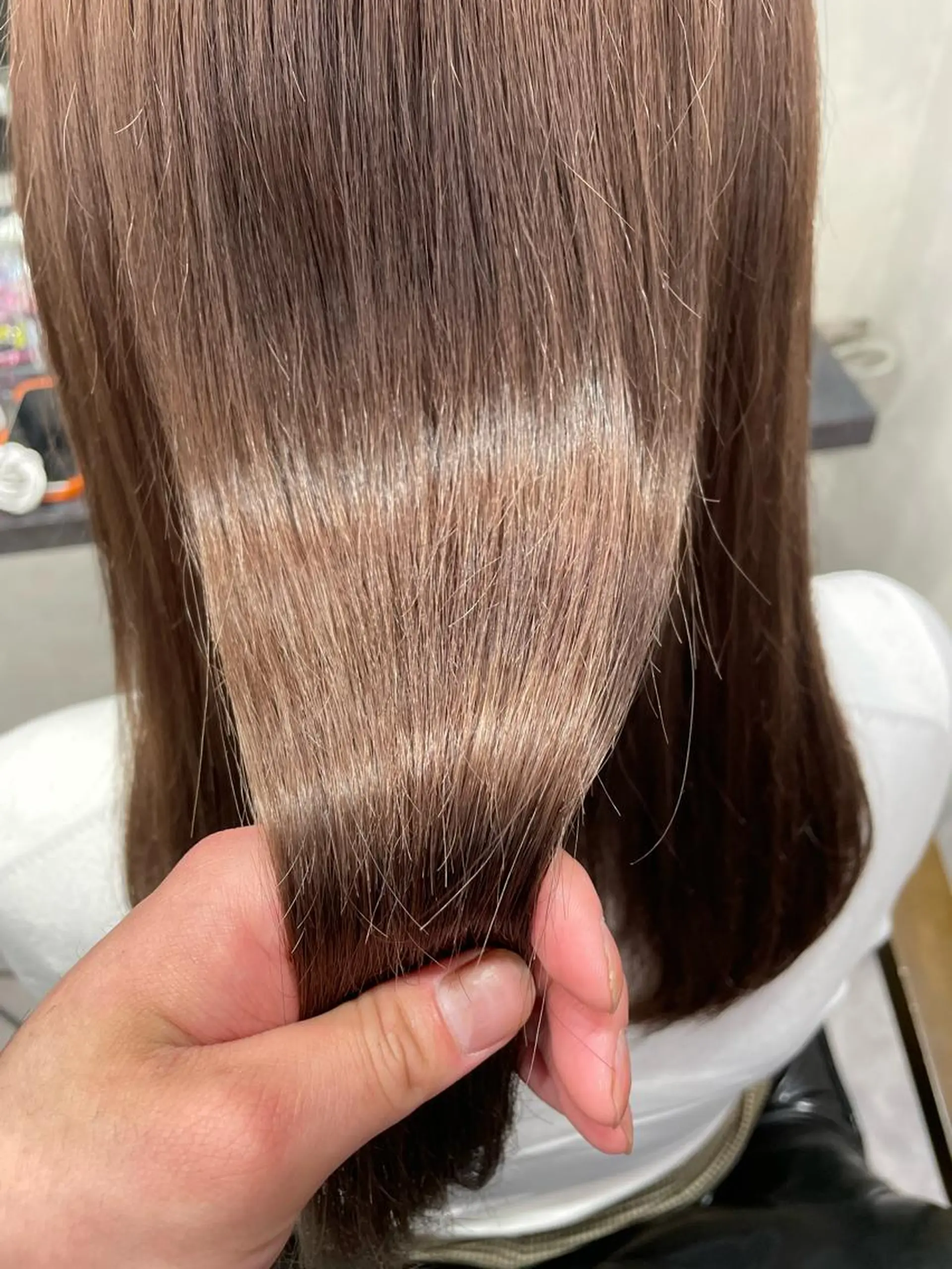 ロング 外国人風カラー 髪質改善 ロング トリートメント ヘアカラー 👑最高級エクステ 👑新宿/タイセイのヘアスタイル