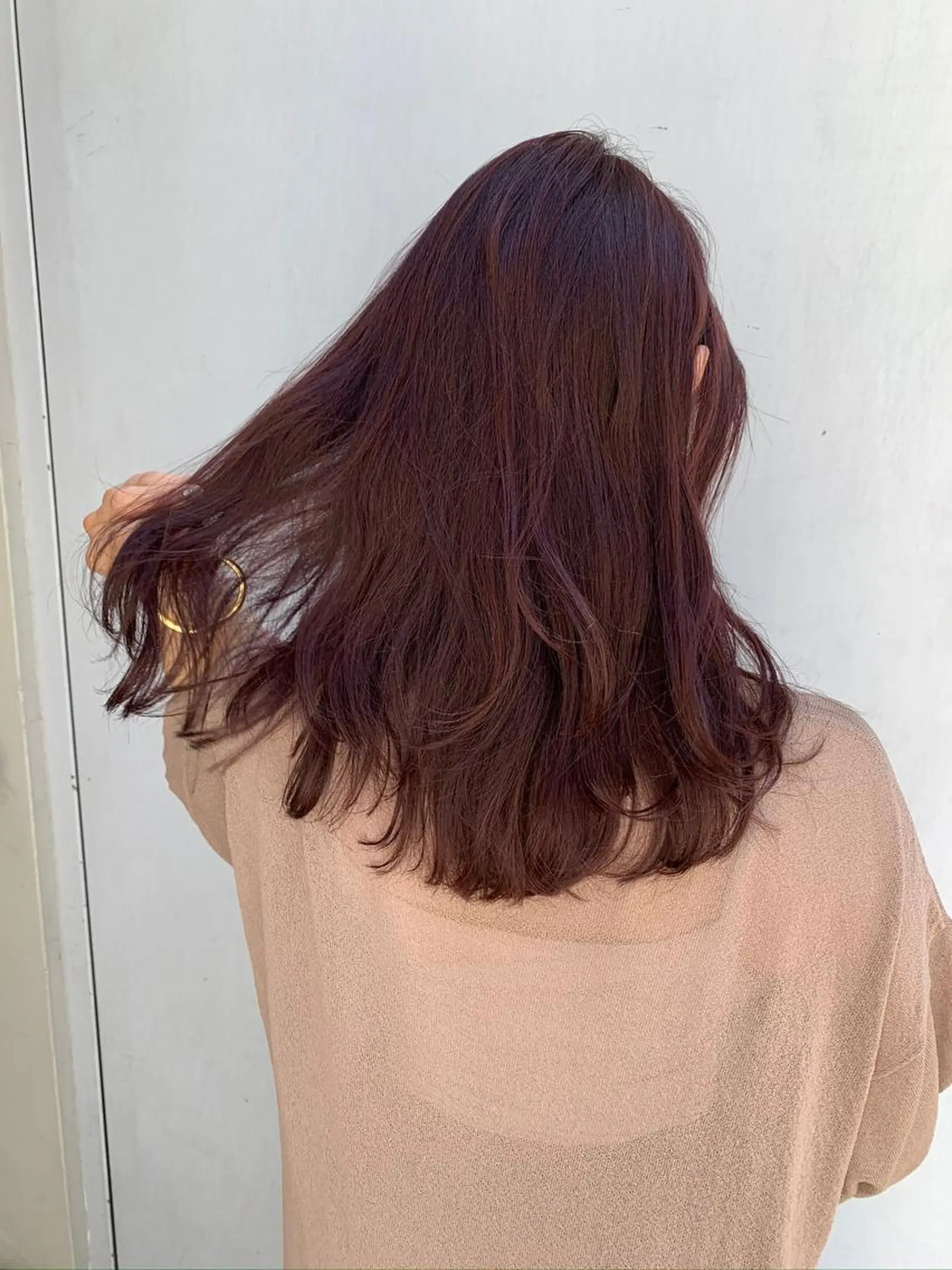 ミディアム 伊藤 拓哉のヘアスタイル