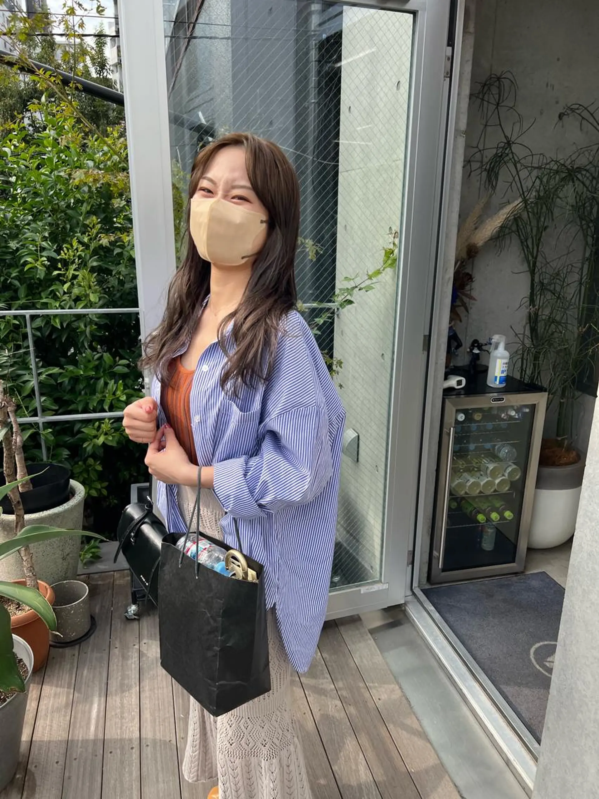 セミロング カラー セミロングパーマ ハイライトカラー ハイライト カット ヘアカラー トリートメント sakoda shunkiのヘアスタイル