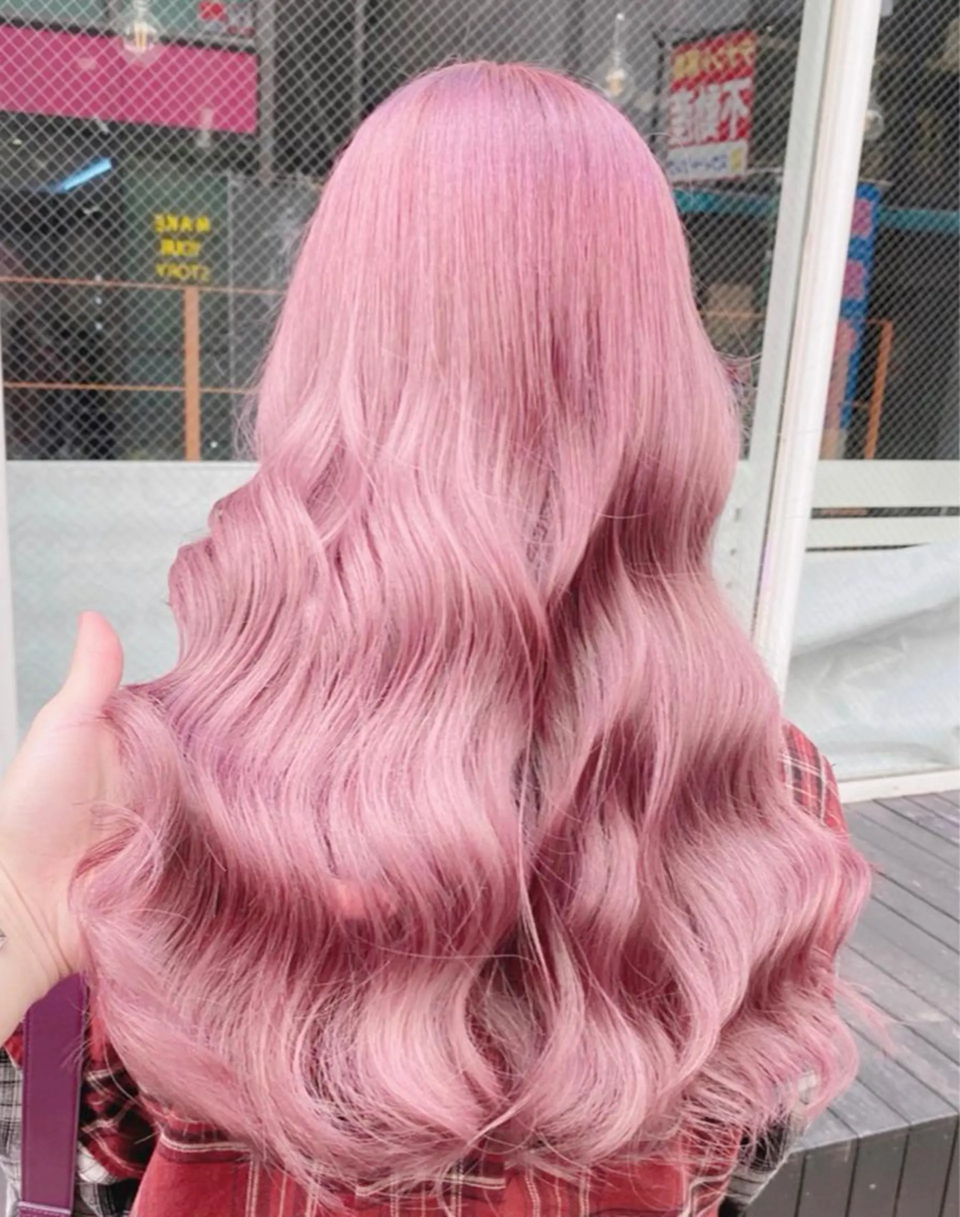 セミロング ハイトーン髪質改善 🎀🐰堀川智史🎀のヘアスタイル