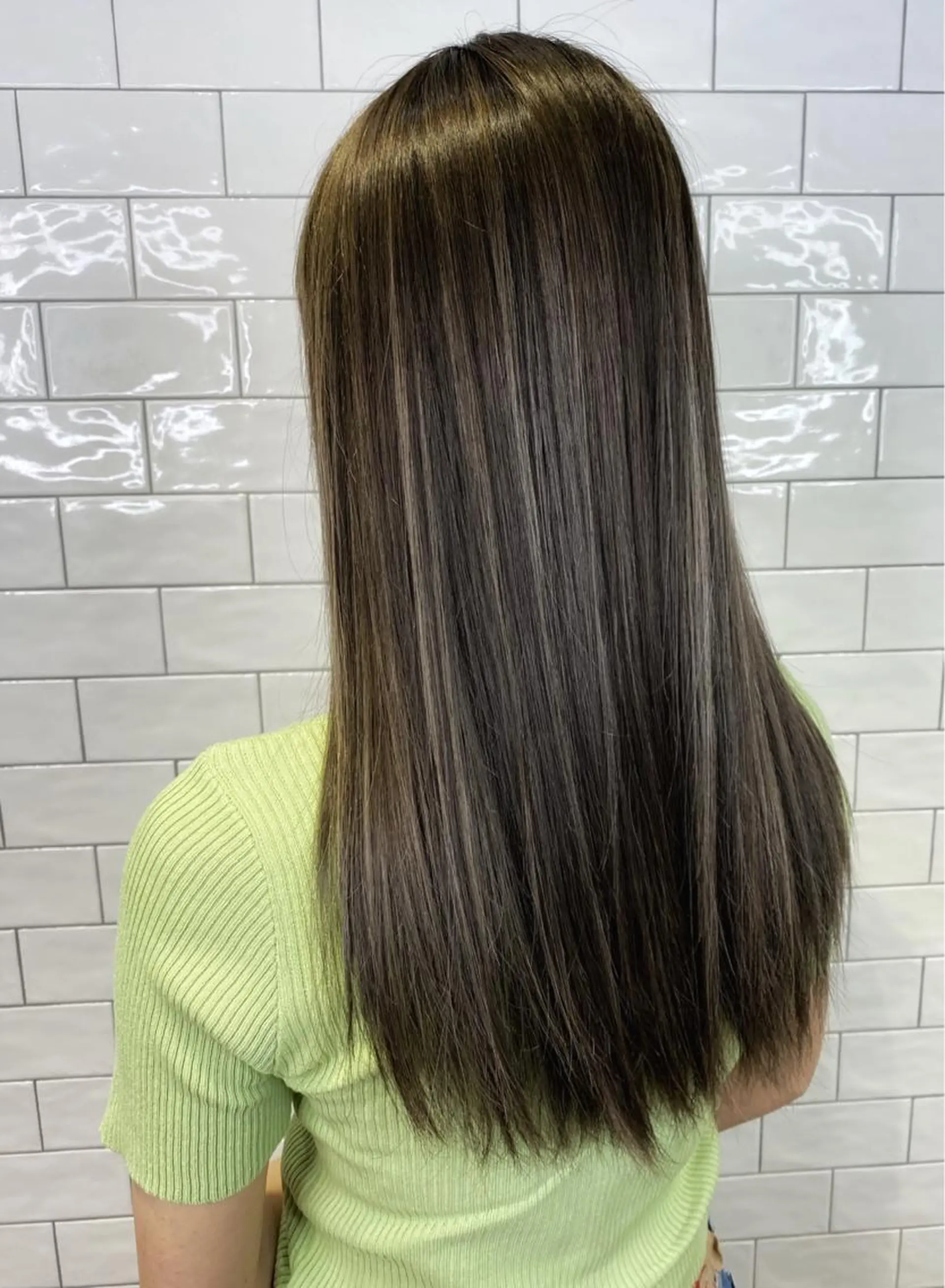 ロング ヘアカラー もり まりものヘアスタイル