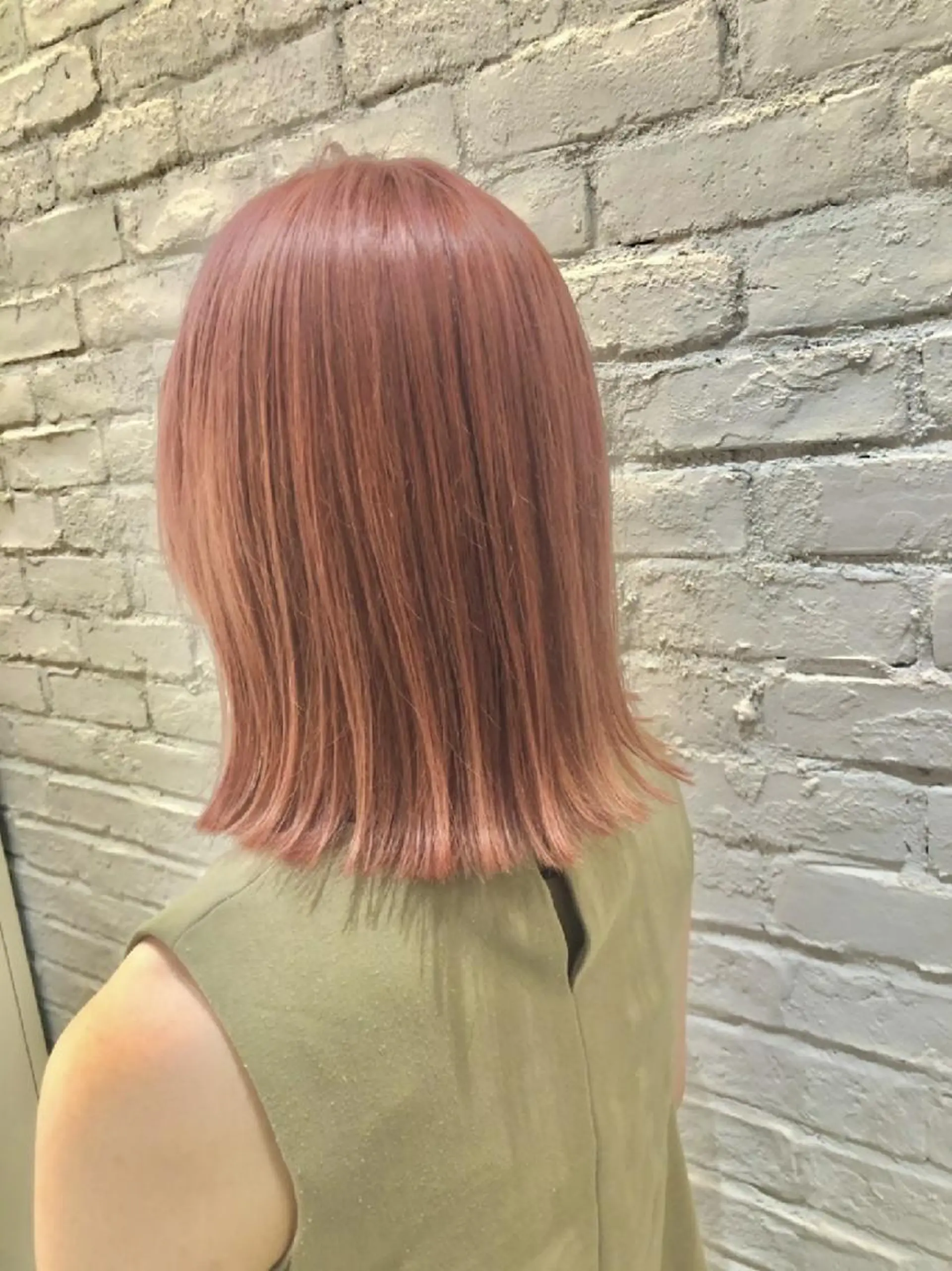 ミディアム ヘアカラー トリートメント 永野 翔平のヘアスタイル