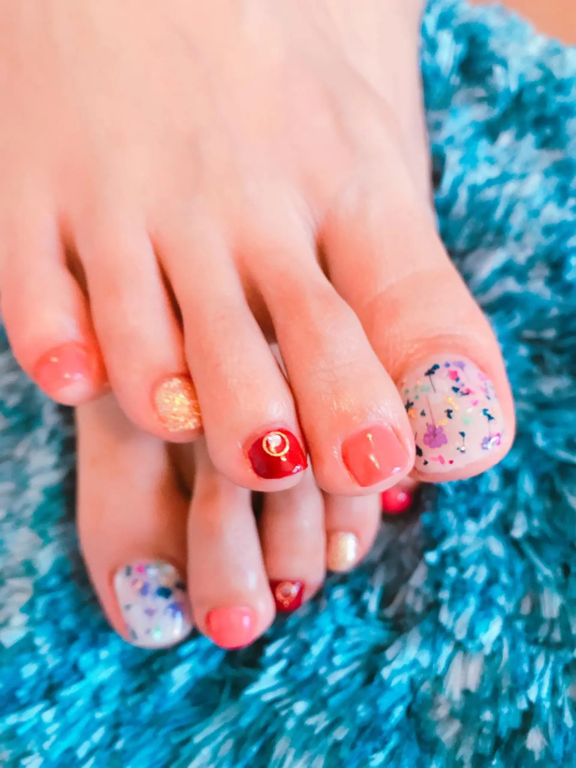 ネイル フットネイル fufu la.のネイルデザイン