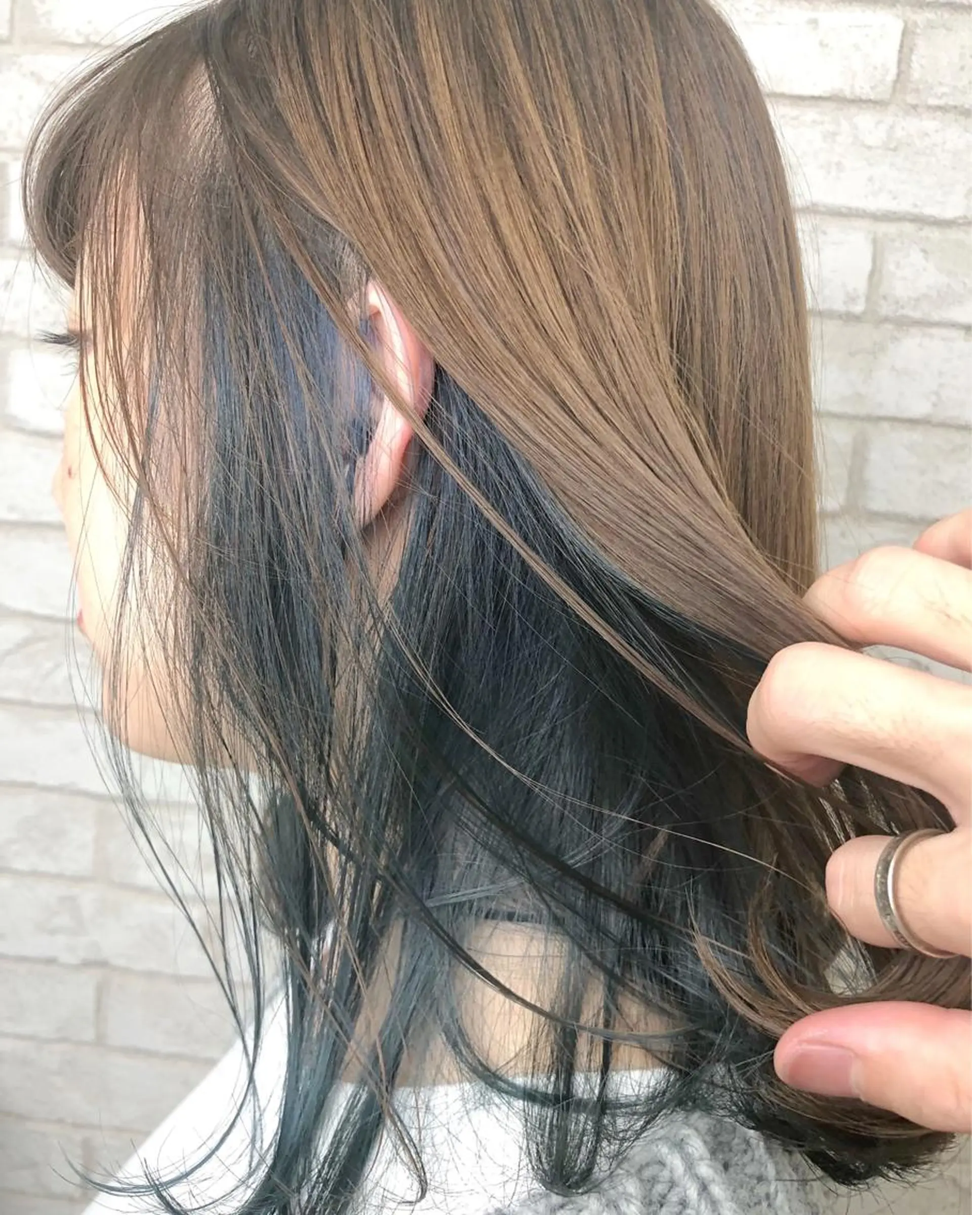 セミロング カラー ヘアアレンジ メンズ 【池袋/スパイキー ショート】ⓝⓘⓜⓤのヘアスタイル