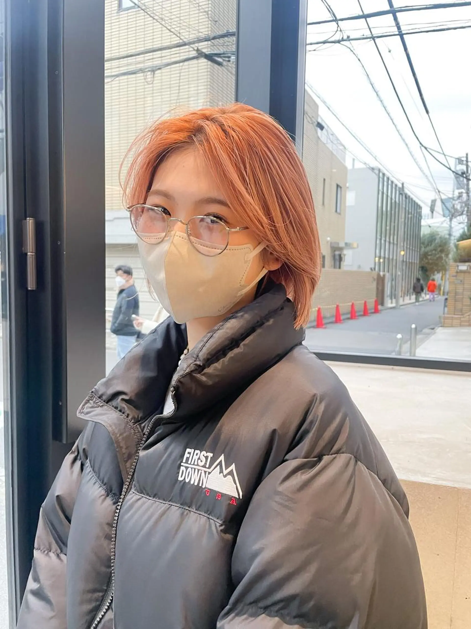 ショート カラー ヘアアレンジ ミニボブ/ブリーチ 🌈MISATOのヘアスタイル