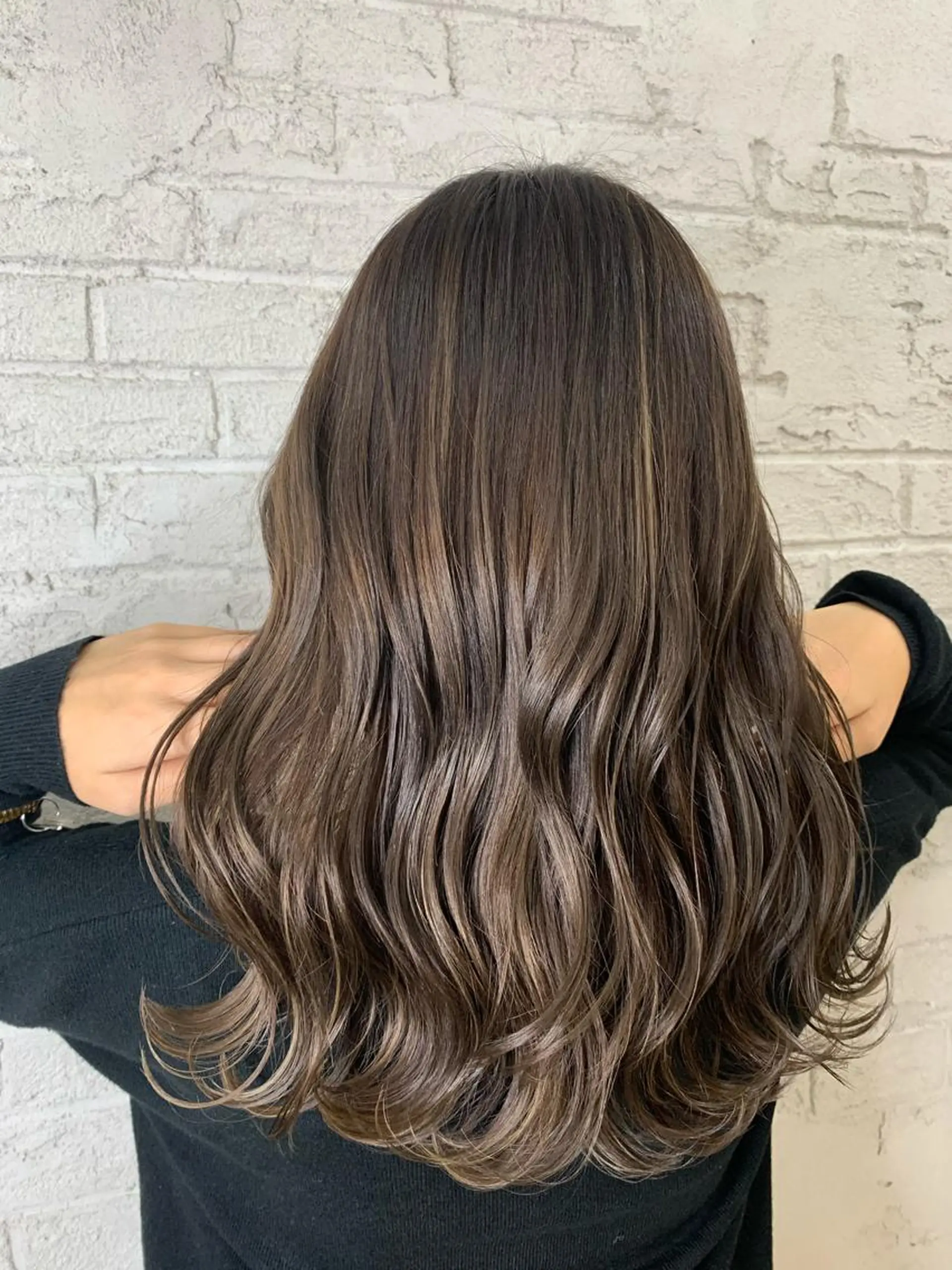 セミロング ハイライト 🇺🇸ハイライト特 化美容師🇺🇸漆沢のヘアスタイル