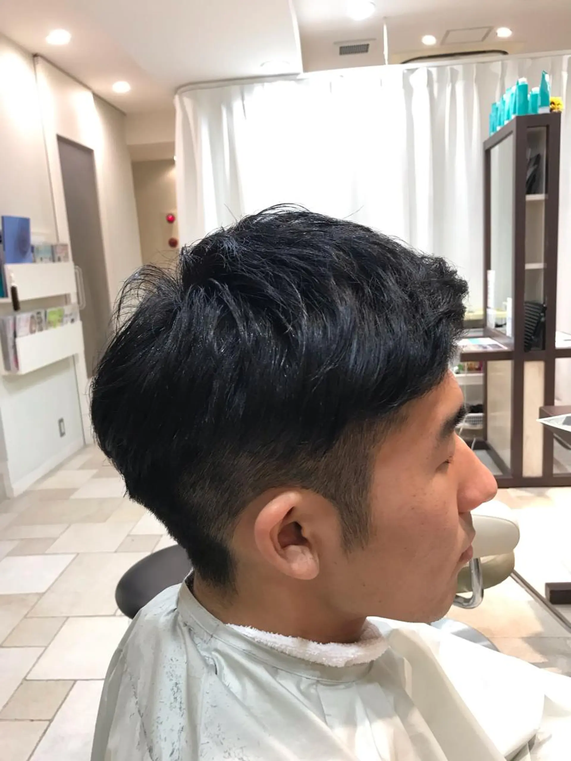 ショート パーマ メンズ カット パーマ 美髪矯正/髪質改善 /ヨナミネのヘアスタイル