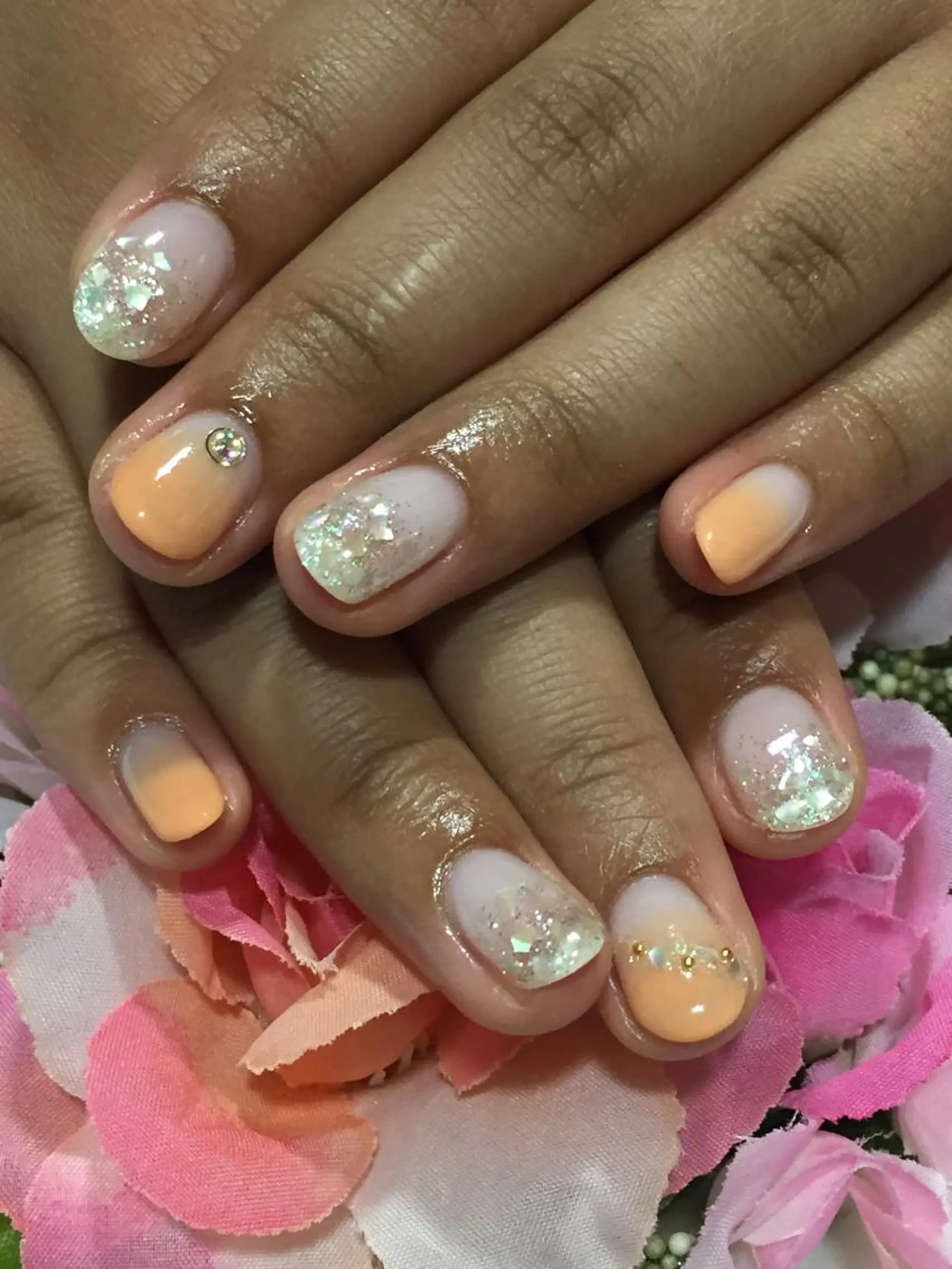 ネイル Sympa 𝓜iwako🐰ᩚのネイルデザイン