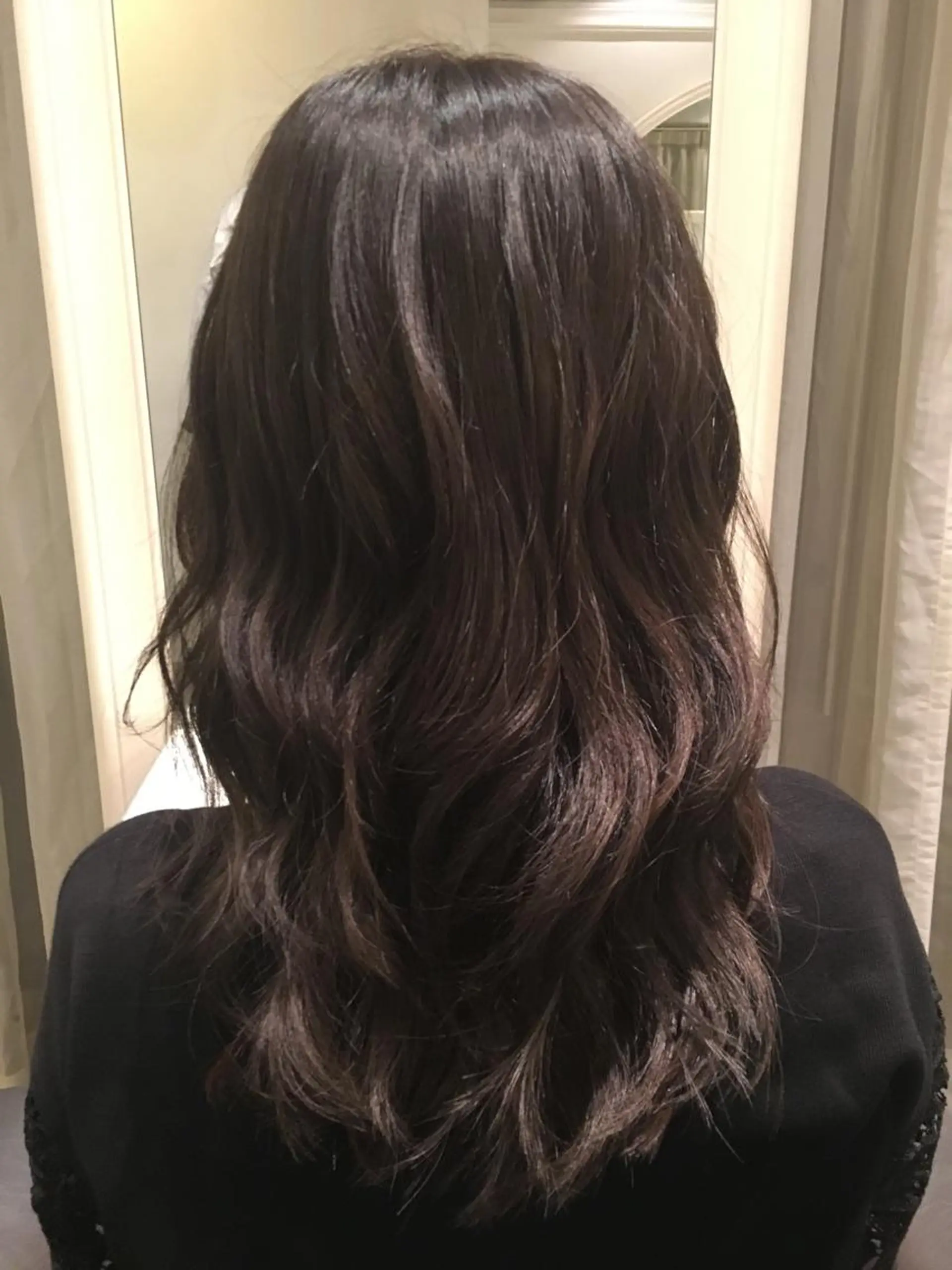 ミディアム セミロング ロング カラー アッシュ ラベンダーカラー ラベンダーアッシュ お気に入り数2.2万 🏆SHO🏆のヘアスタイル