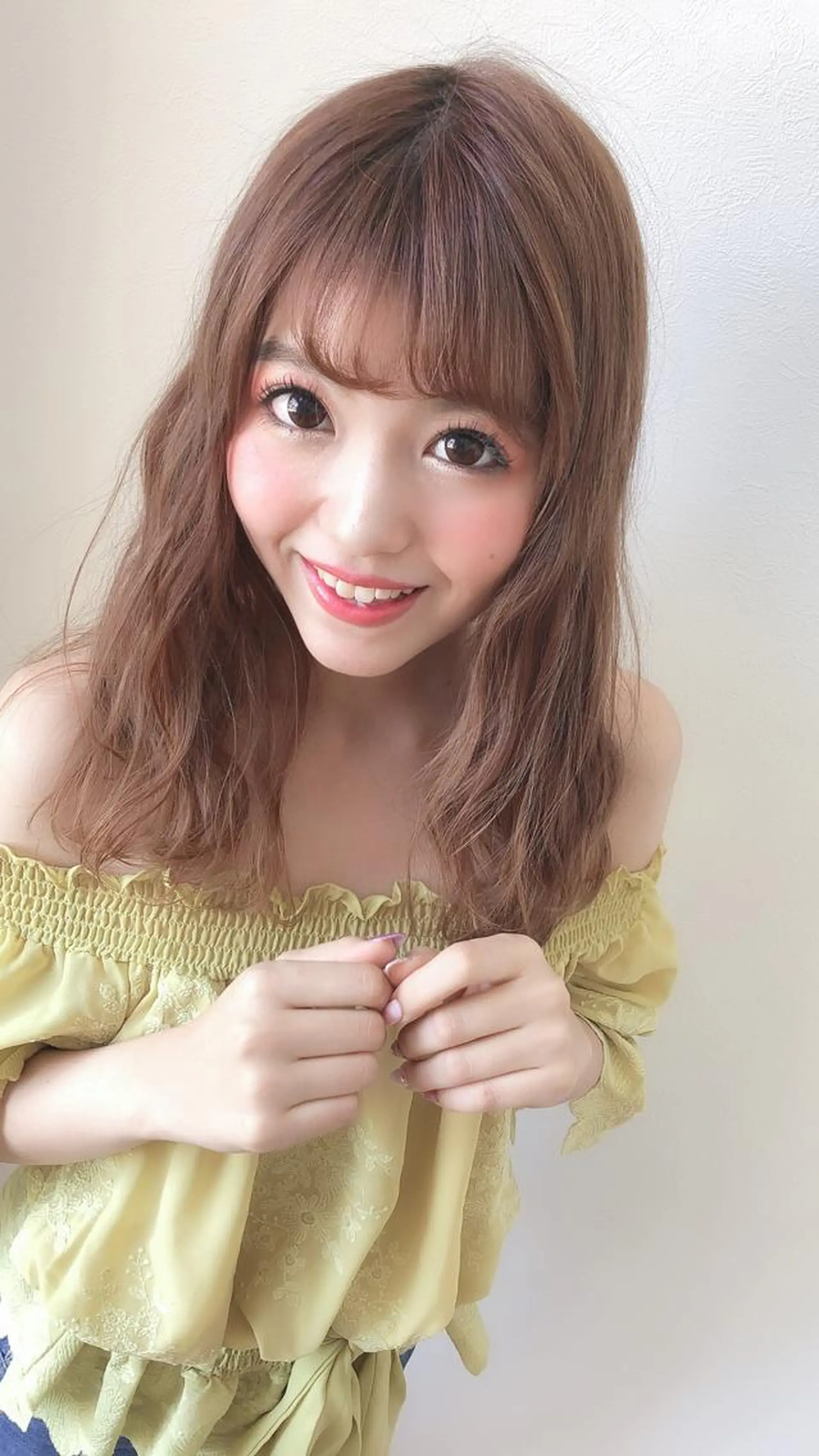 ロング アッシュ カット ヘアカラー トリートメント 代表山口ひな 髪質改善のプロのヘアスタイル