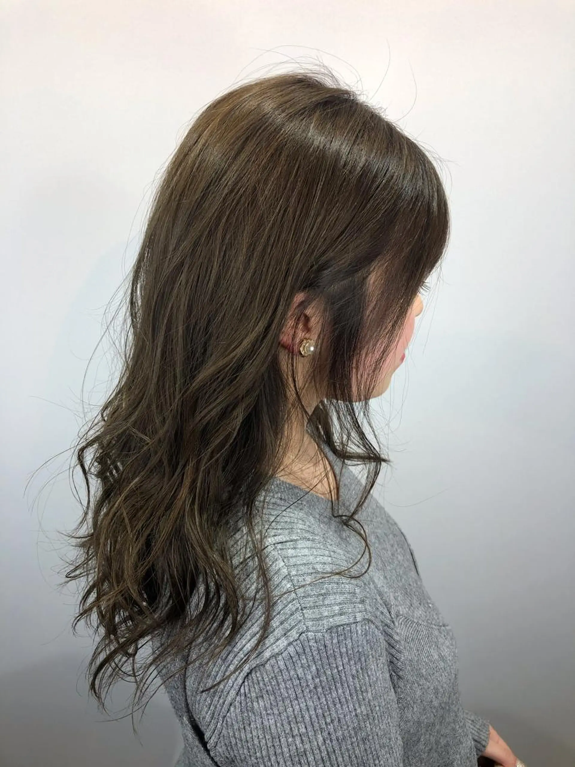 ロング カラー インナーカラー/ ストレート/奥野洸也のヘアスタイル