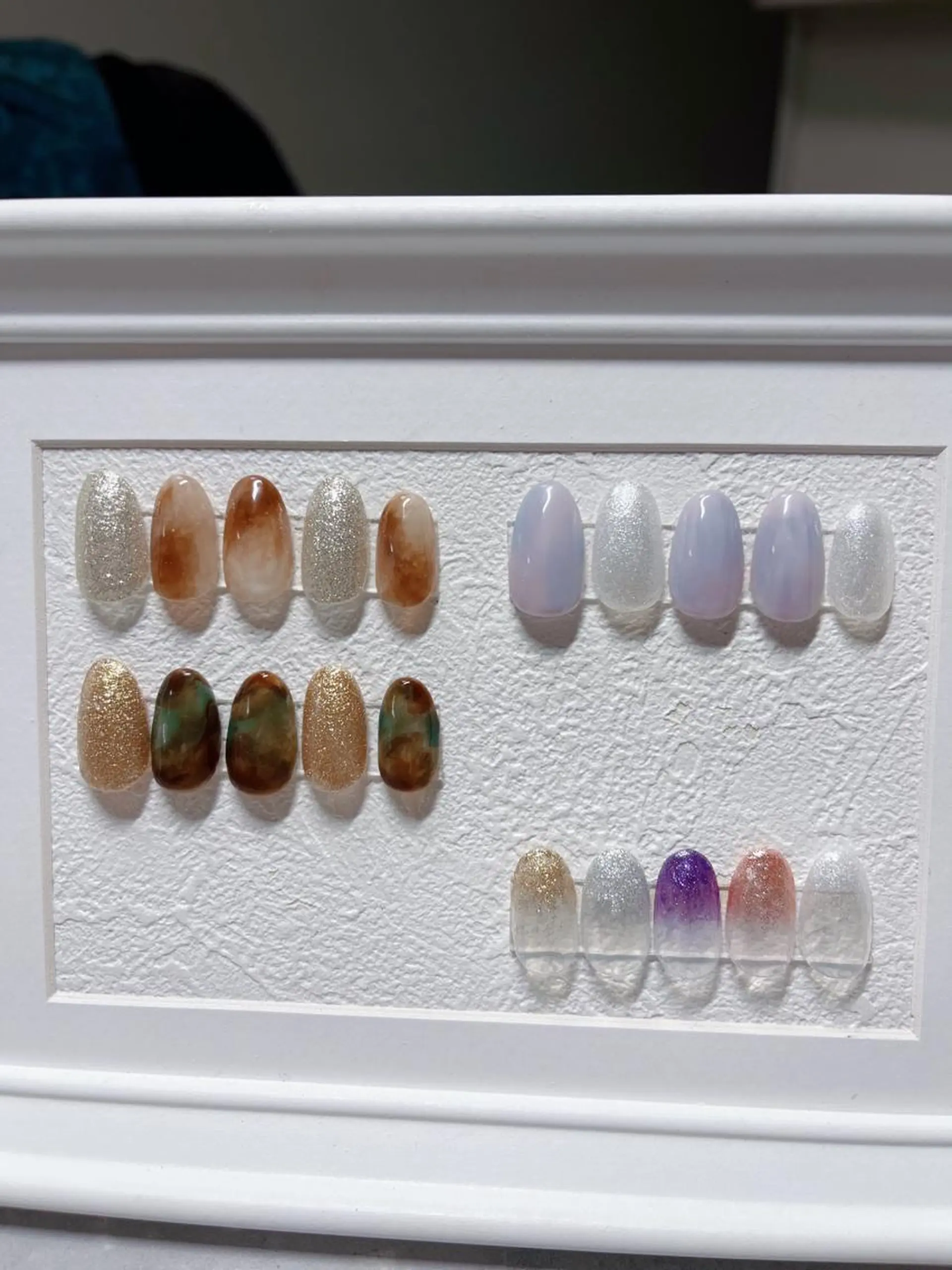 ネイル グラデーション ラメ(グリッター) ラメグラデーション ニュアンスネイル ate eyelash 和泉府中店【まつげパーマ／ラッシ ユリフト/LED/東感バインド／眉毛】所属・もり まゆみのマツエク・マツパデザイン