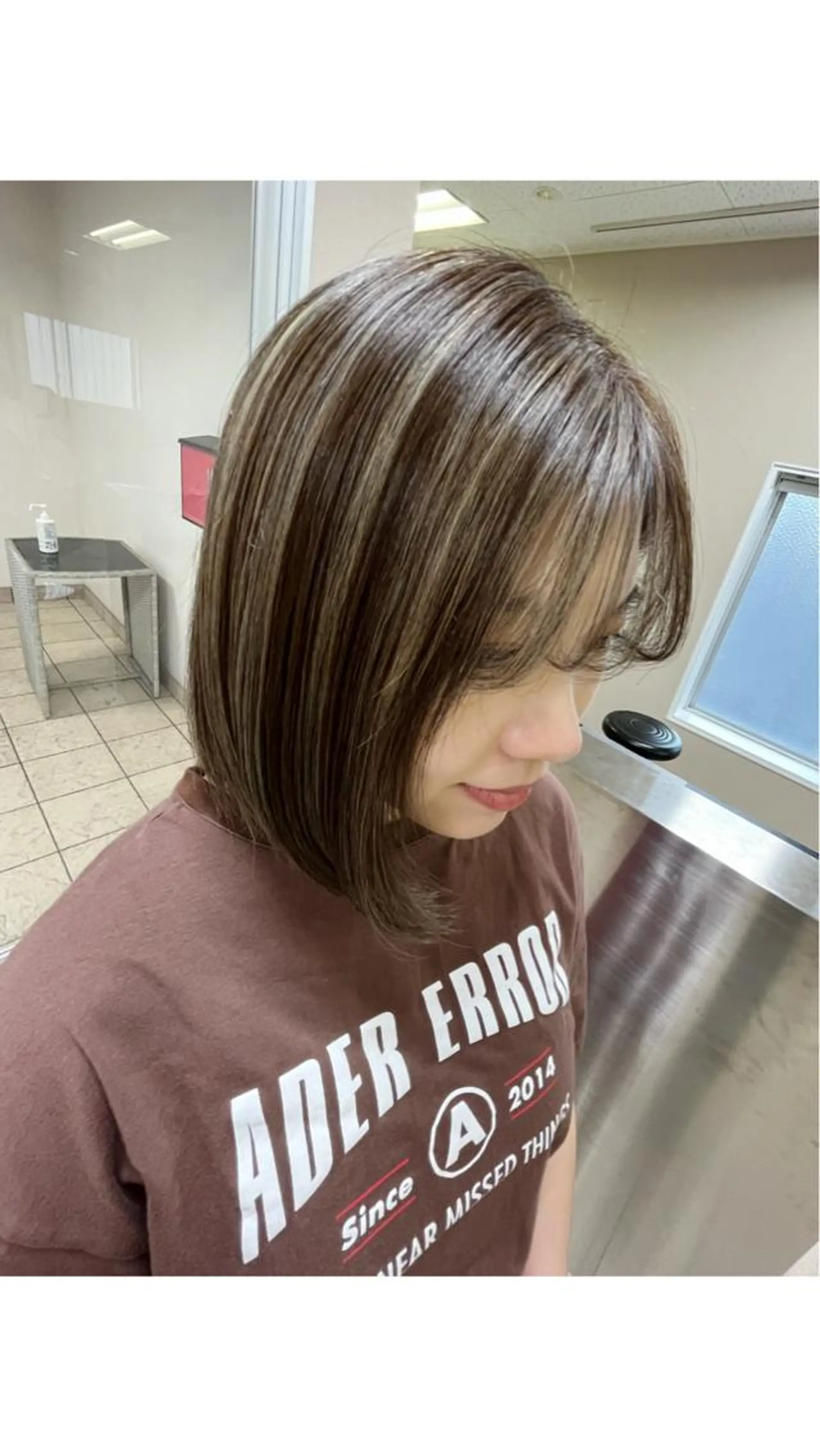 ミディアム カラー ハイライトカラー ハイライト Emma ecole所属・Emma ecole /栄/RIOのヘアスタイル