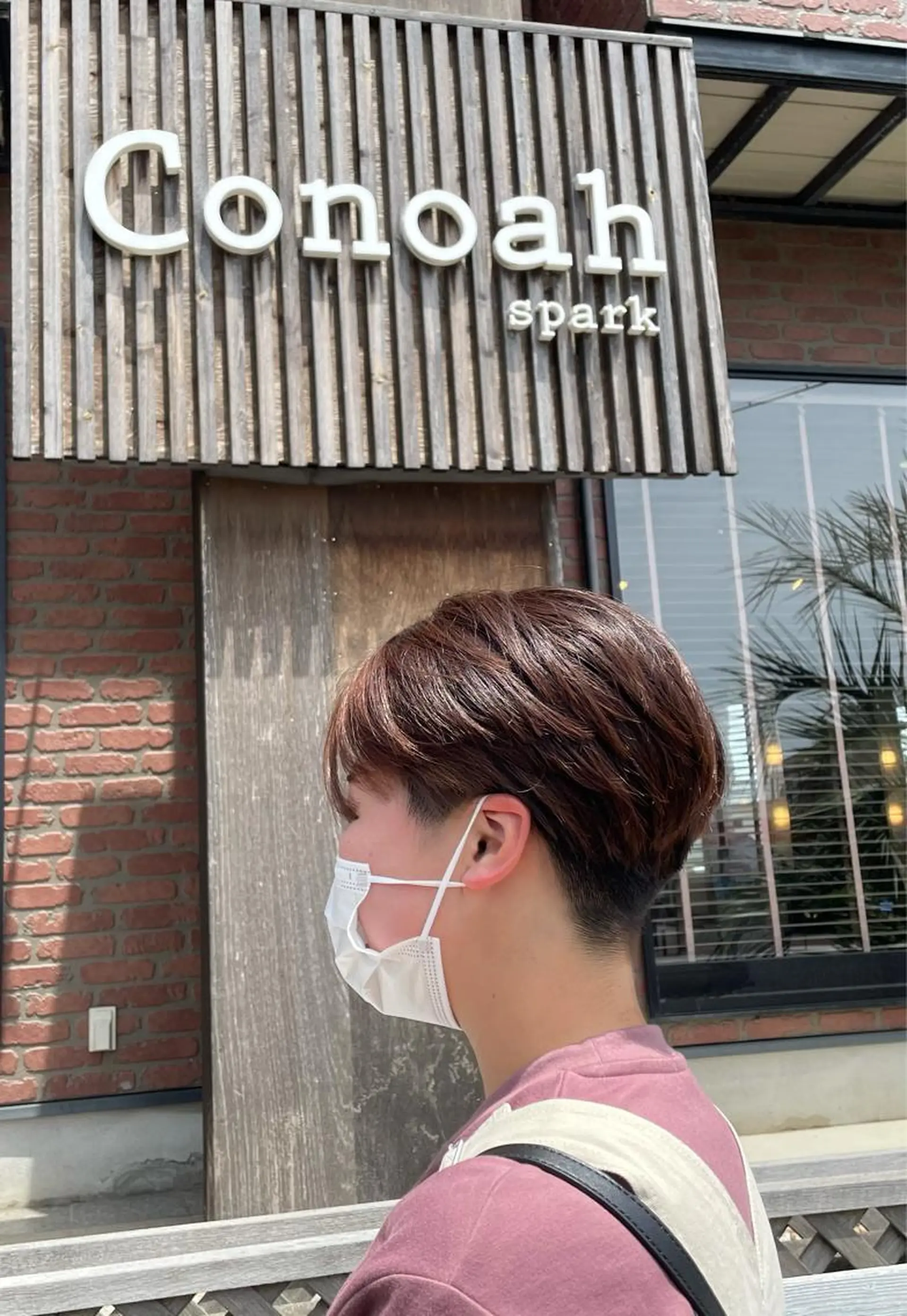 ショート 小林 崇雅　ダウンパーマのヘアスタイル