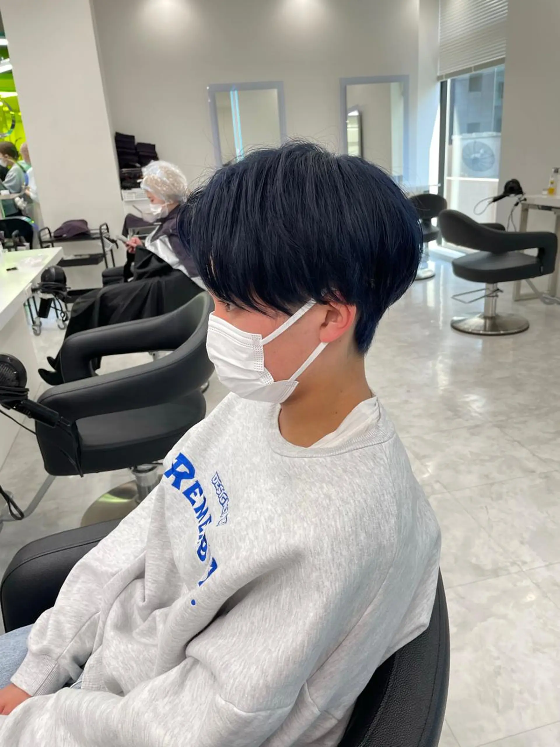 カラー メンズ 大人っぽ♡上品な暖色 ♡ブリーチなし♡のヘアスタイル