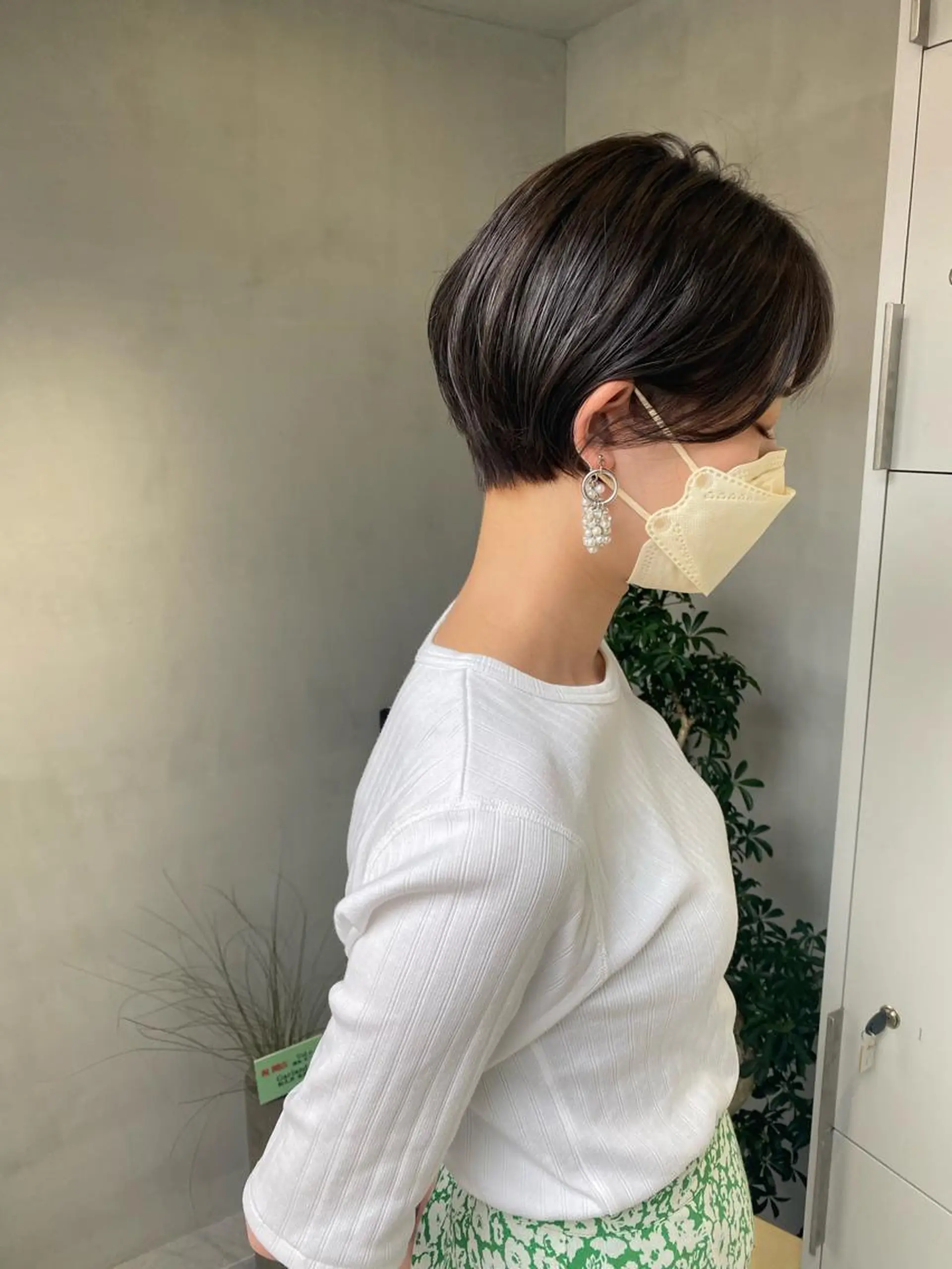 ショート カラー ヘアアレンジ stylist/蛯谷 珠里のヘアスタイル