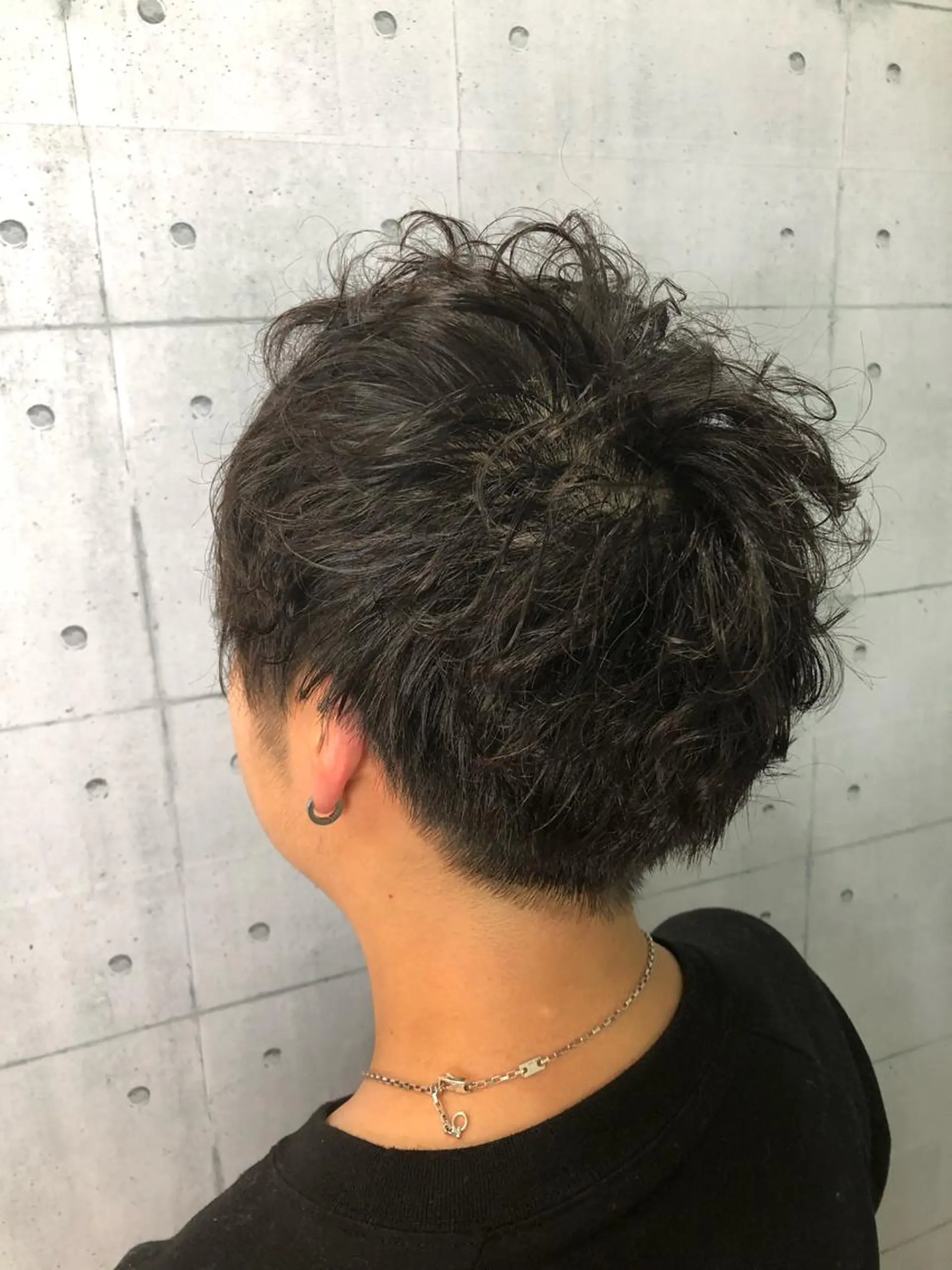 ショート パーマ 北脇 健治のヘアスタイル