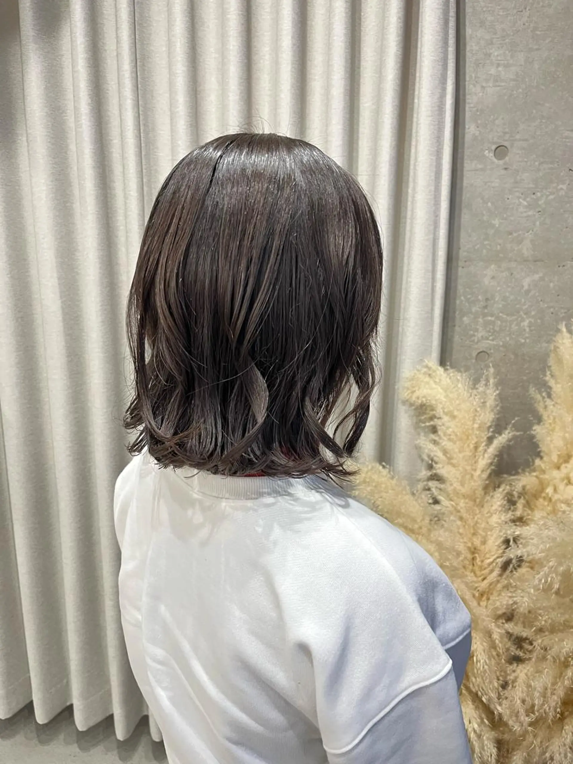 ミディアム パーマ カット パーマ ロングパーマ木村 ボブパーマのヘアスタイル