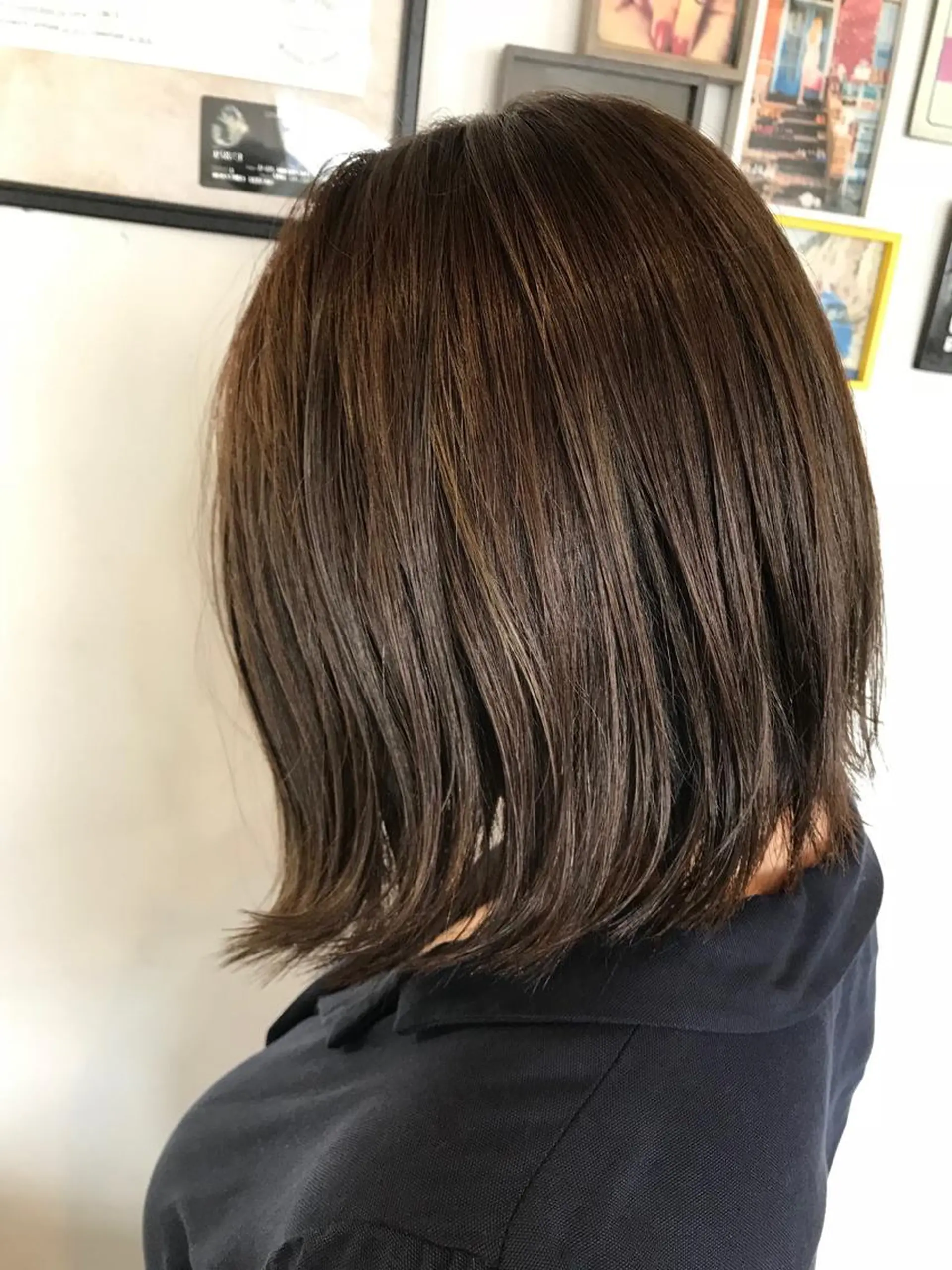 ミディアム カット ヘアカラー トリートメント Luuna所属・Luuna hair loungeのヘアスタイル