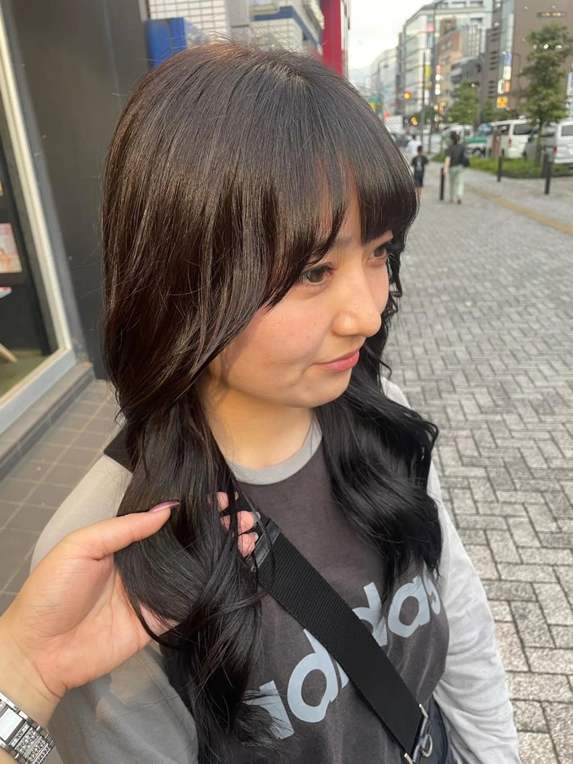 ロング ヘアカラー トリートメント 💞暖色カラー 💞risaのヘアスタイル