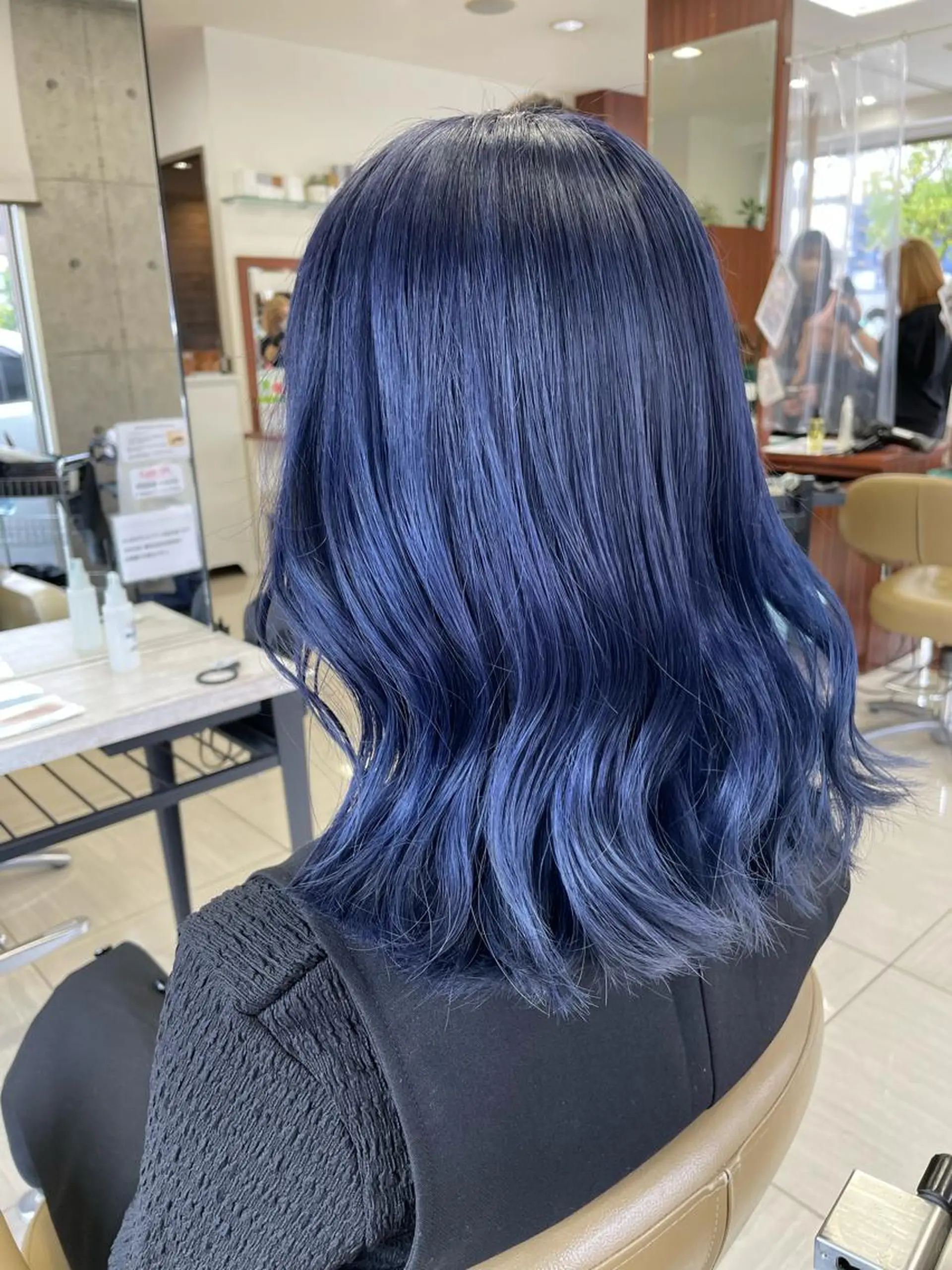 ミディアム カラー ブリーチ トリートメント ヘアカラー トリートメント 色川 優斗《髪質改善》のヘアスタイル