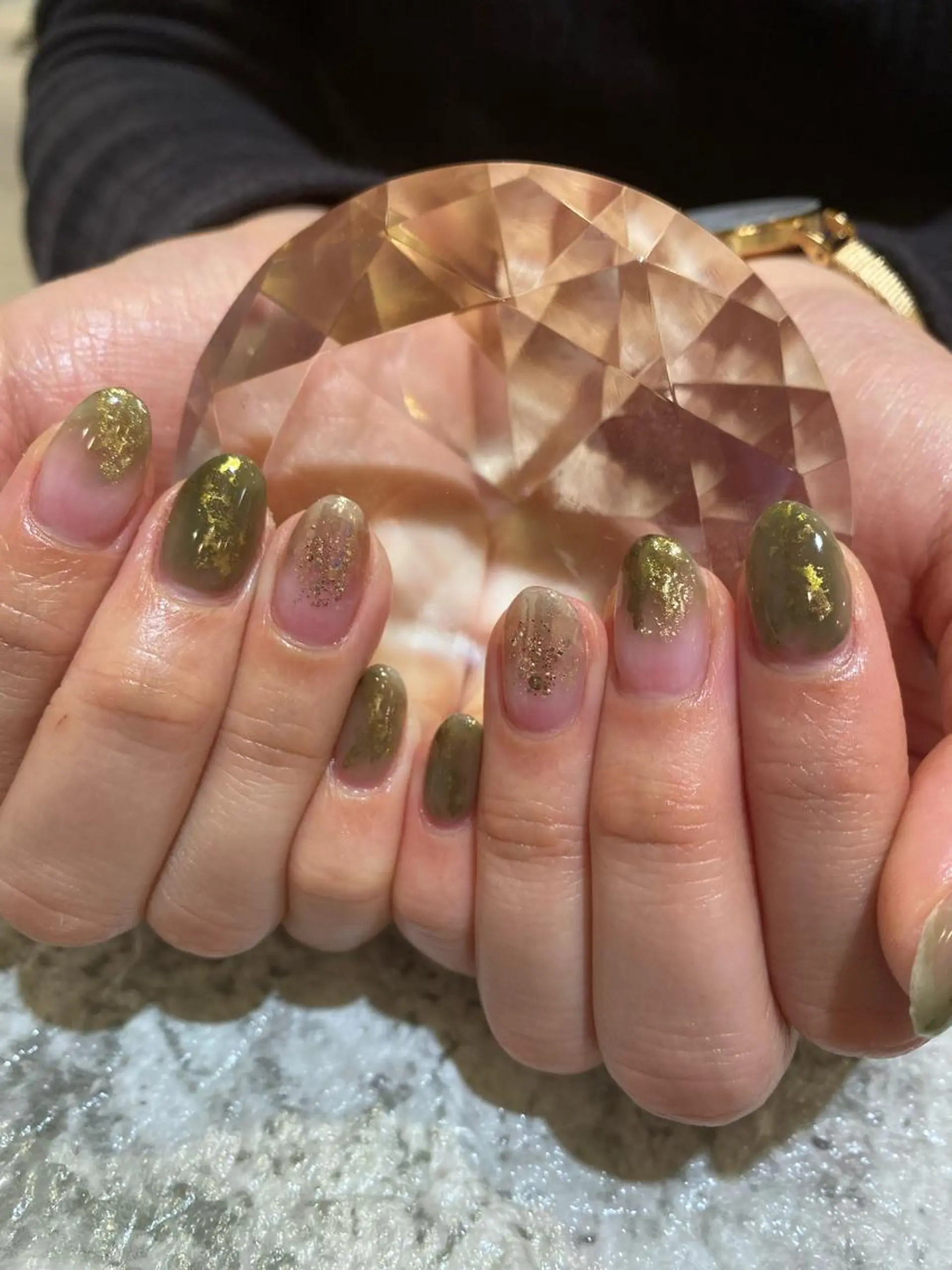 ネイル ニュアンスネイル ハンドネイル 鈴木 優菜のネイルデザイン