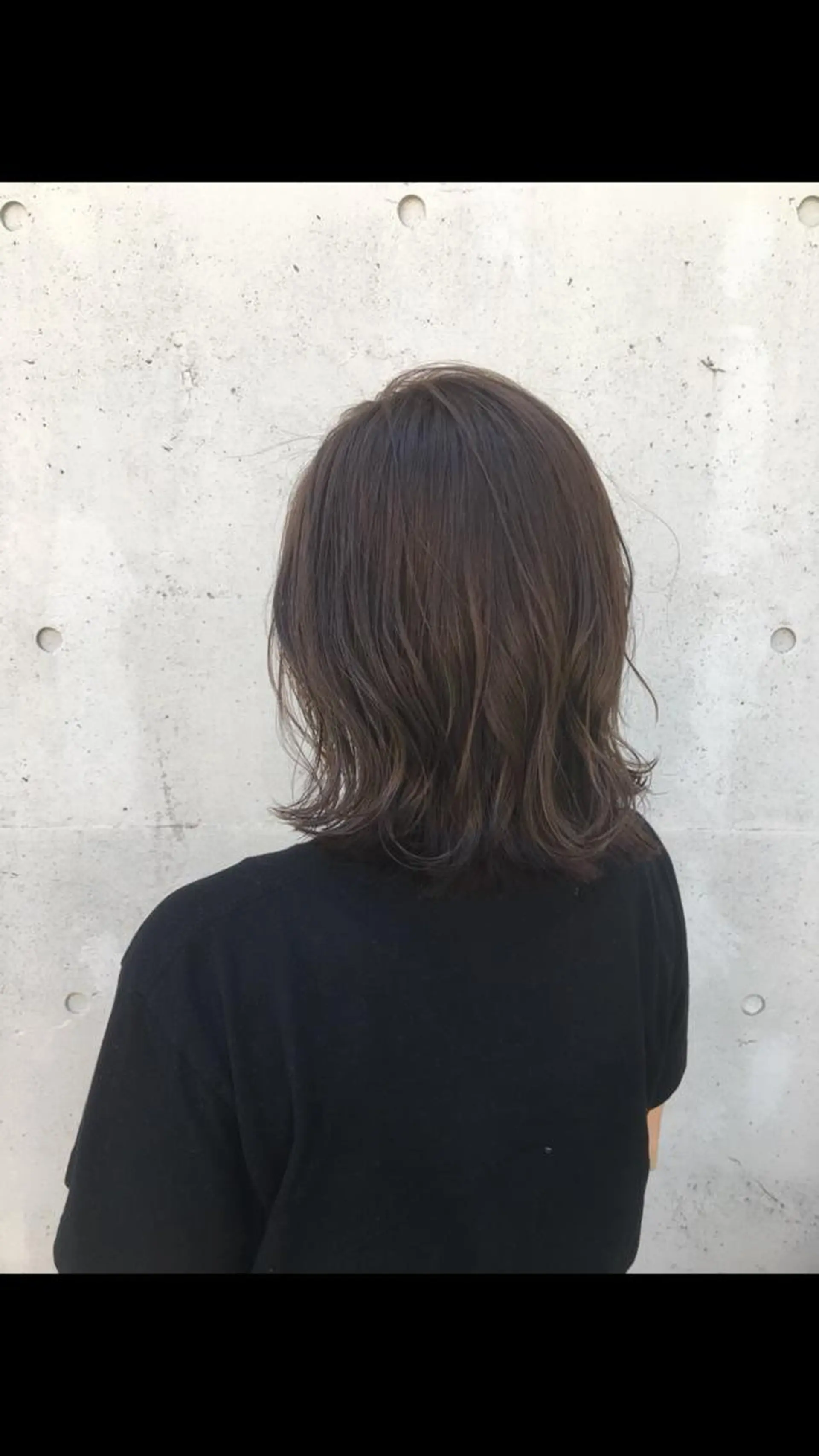 ミディアム カラー ブリーチ 透明感カラー グレージュ ブリーチなしカラー カット ヘアカラー トリートメント 酸性縮毛矯正🧴韓国 レイヤー/髪質改善のヘアスタイル