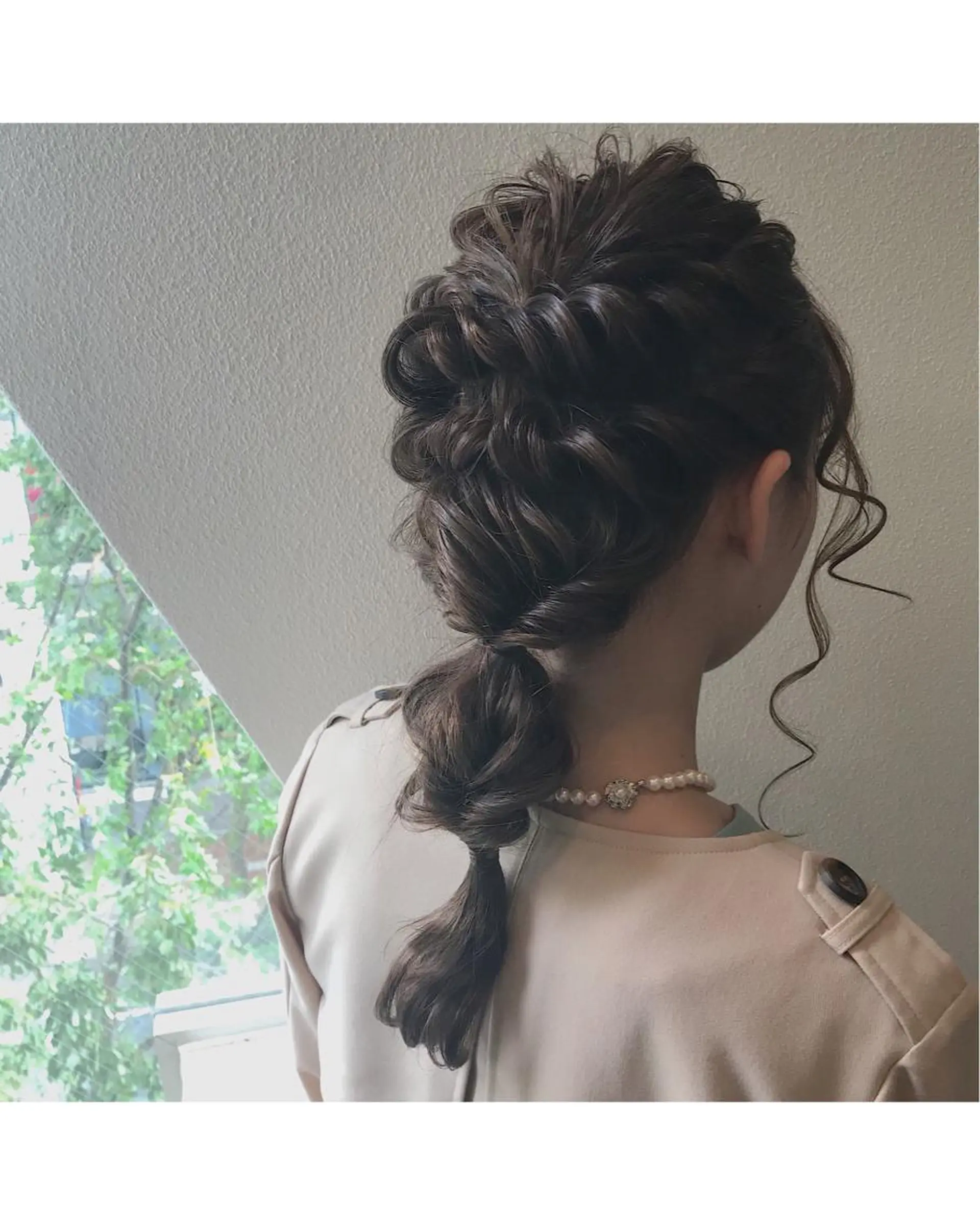 ヘアアレンジ ヘアセット lani 天神大名/ブリーチのヘアスタイル