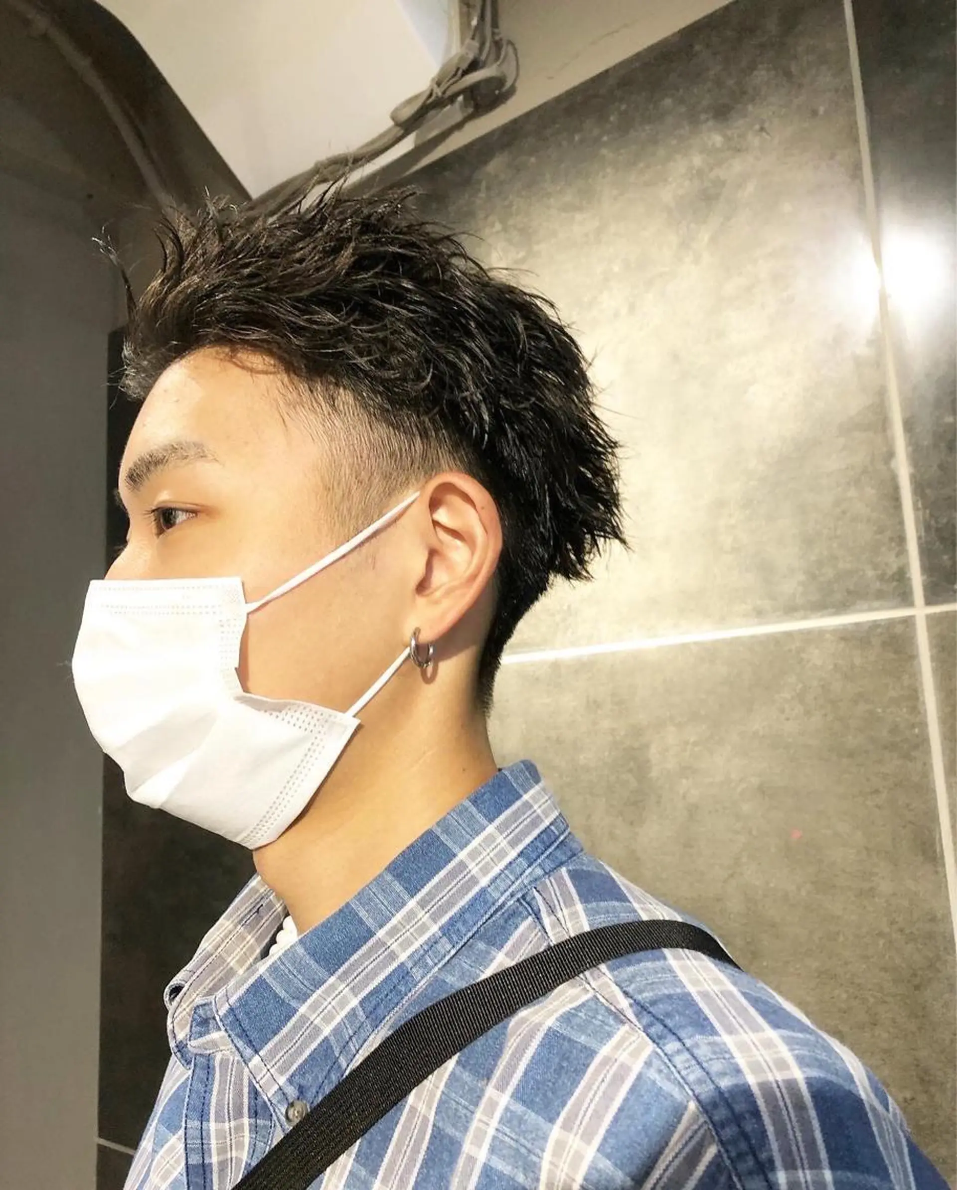 パーマ ヘアアレンジ メンズ カット パーマ トリートメント ヘアセット ainico+所属・メンズ特化✂️栗原 侑也のヘアスタイル