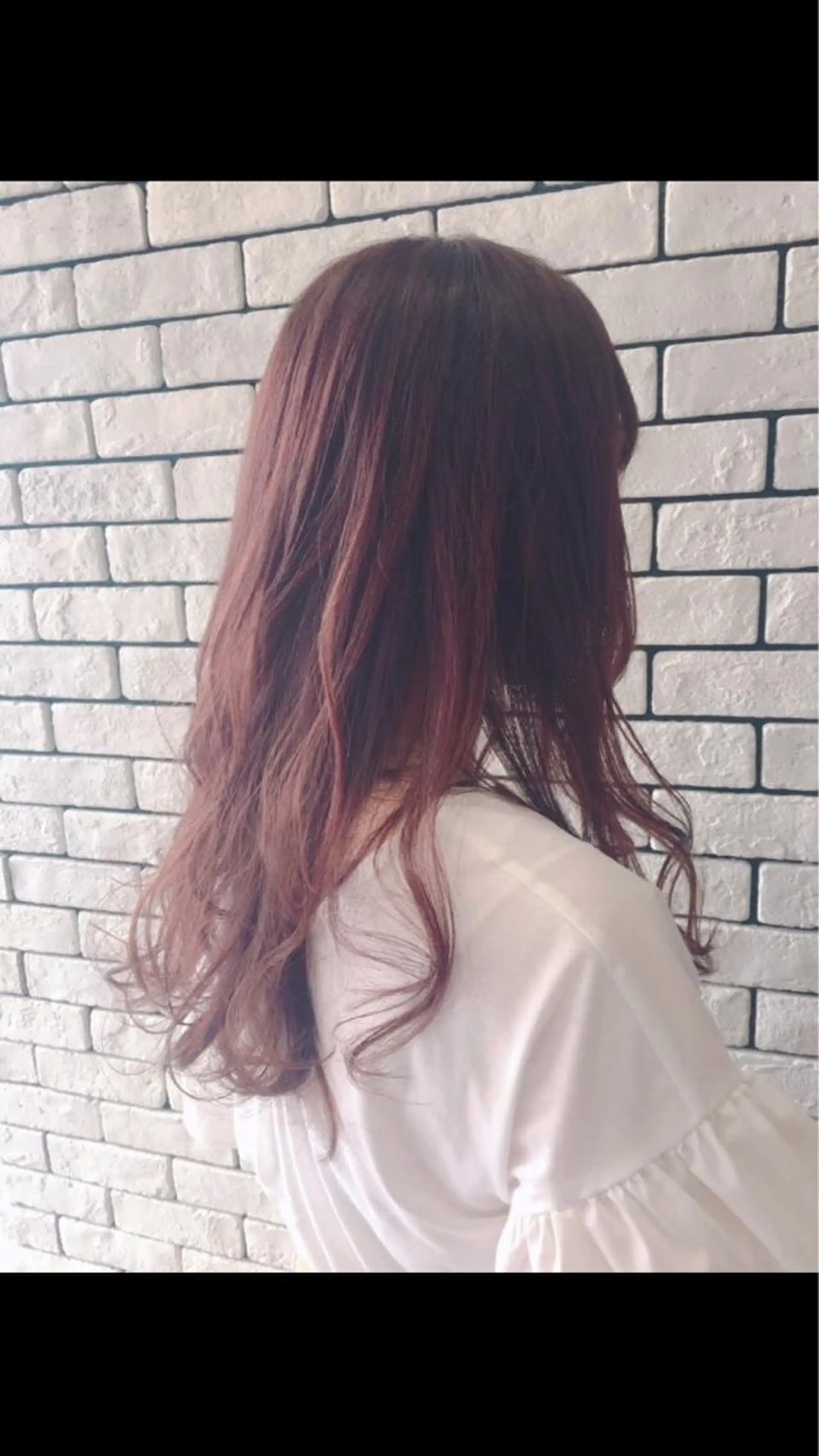 セミロング mare所属・＊＊＊ natsumiのヘアスタイル