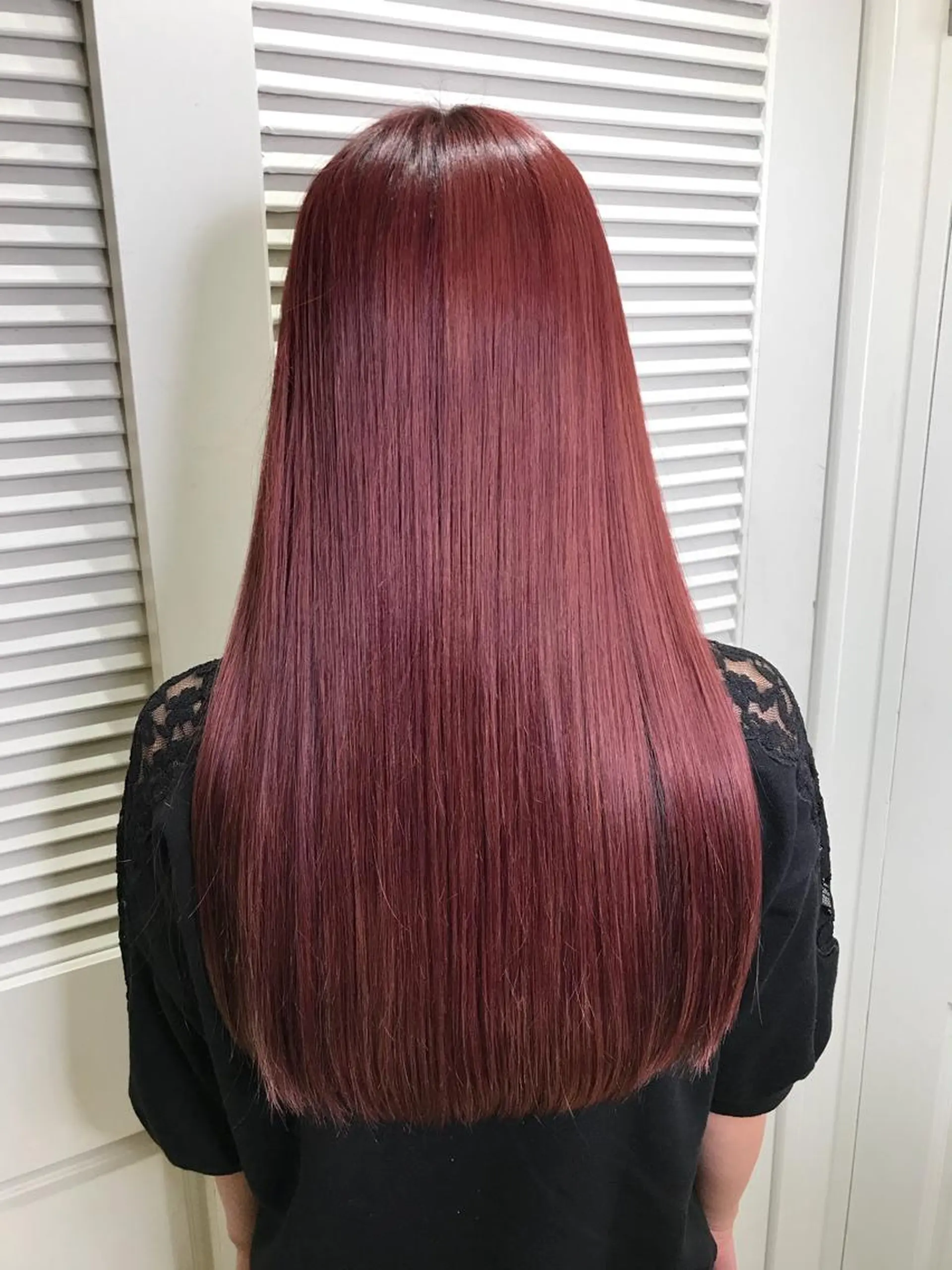 セミロング カット ヘアカラー トリートメント 渋谷ハイトーン/ デザインカラー阿部のヘアスタイル