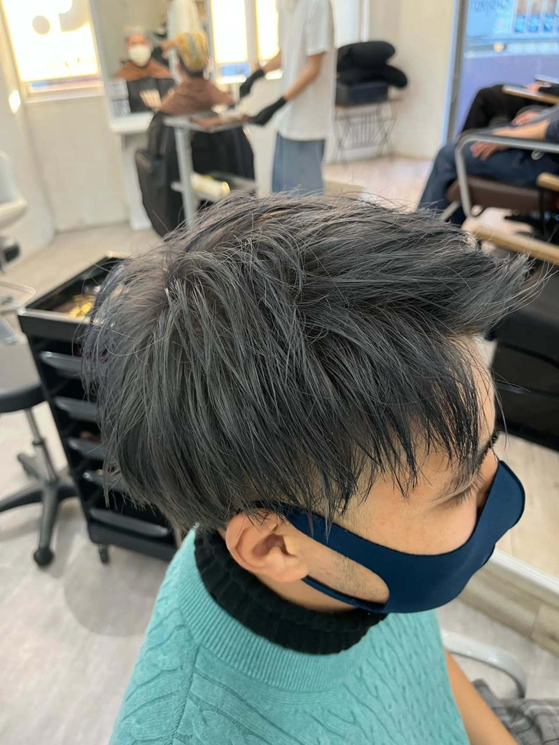 カラー メンズ メンズショート美容師 💈高橋和真💈のヘアスタイル