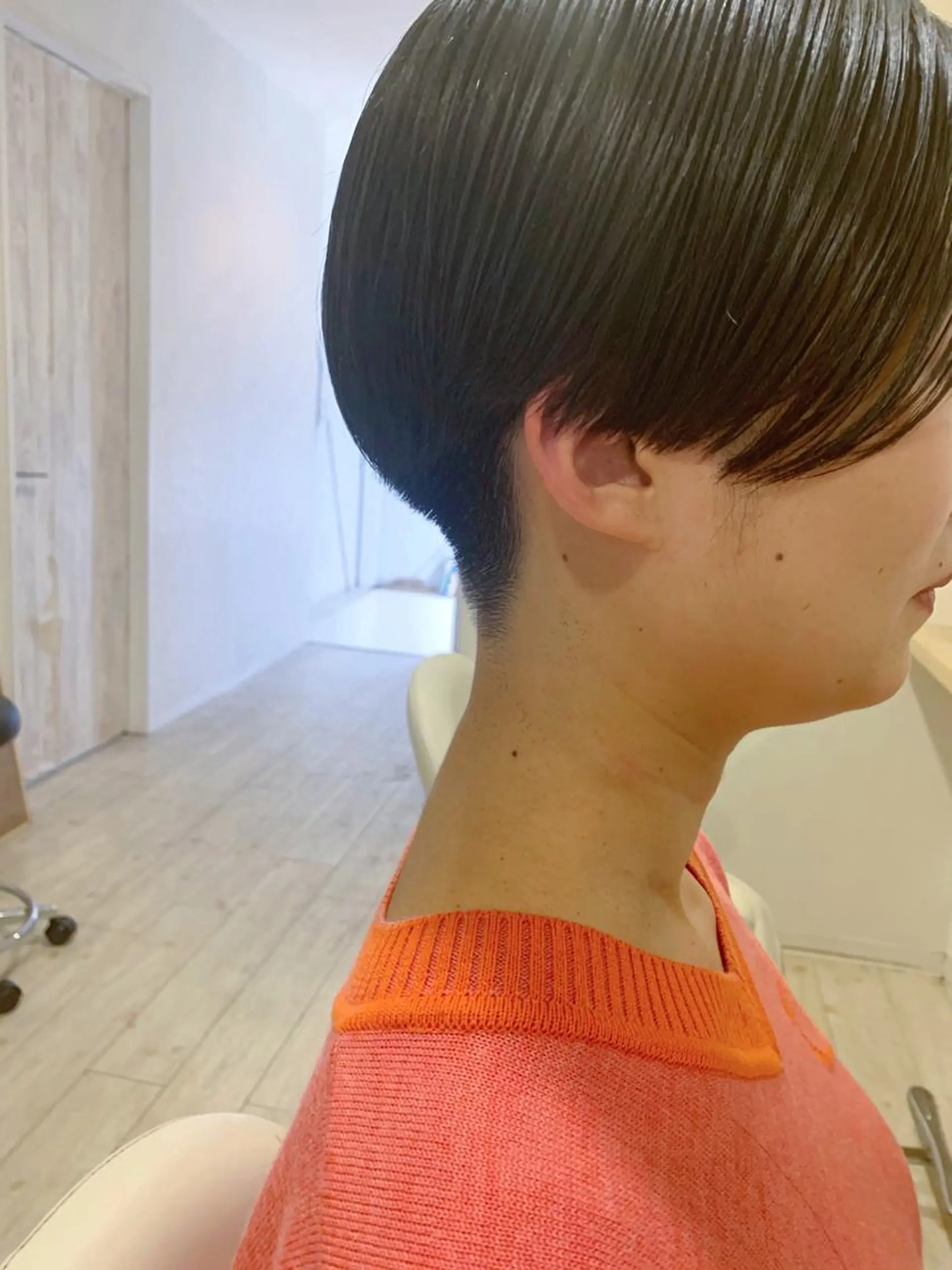 ショート パーマ/透明感カラー /ボブ/吉田一生のヘアスタイル