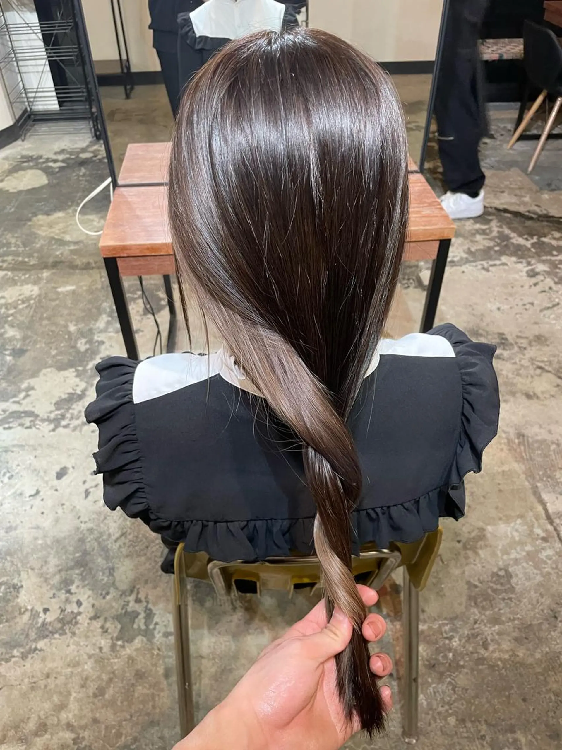 ミディアム カラー ベージュカラー インナーカラー ボブ ボブインナー La fith hair ray所属・メンズ/パーマ/ ブリーチ/KAITOのヘアスタイル