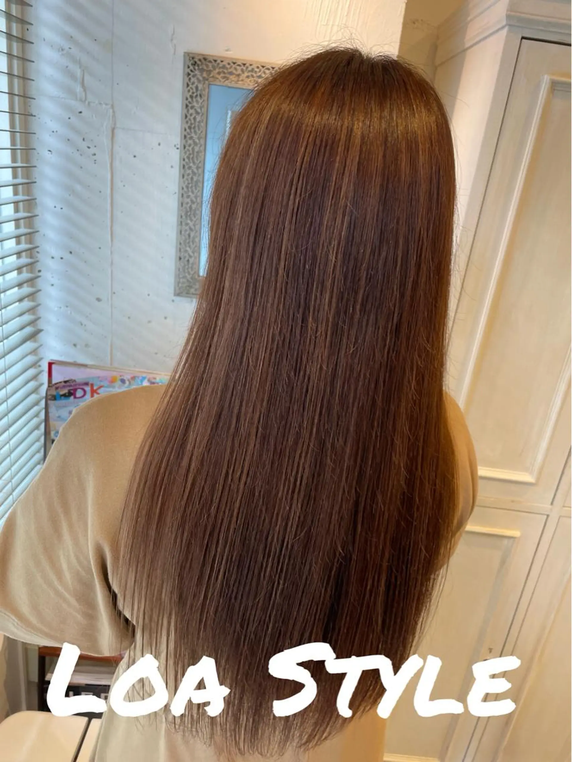 セミロング カット ヘアカラー トリートメント BRANCHE owner's salon所属・松本 誠也のヘアスタイル