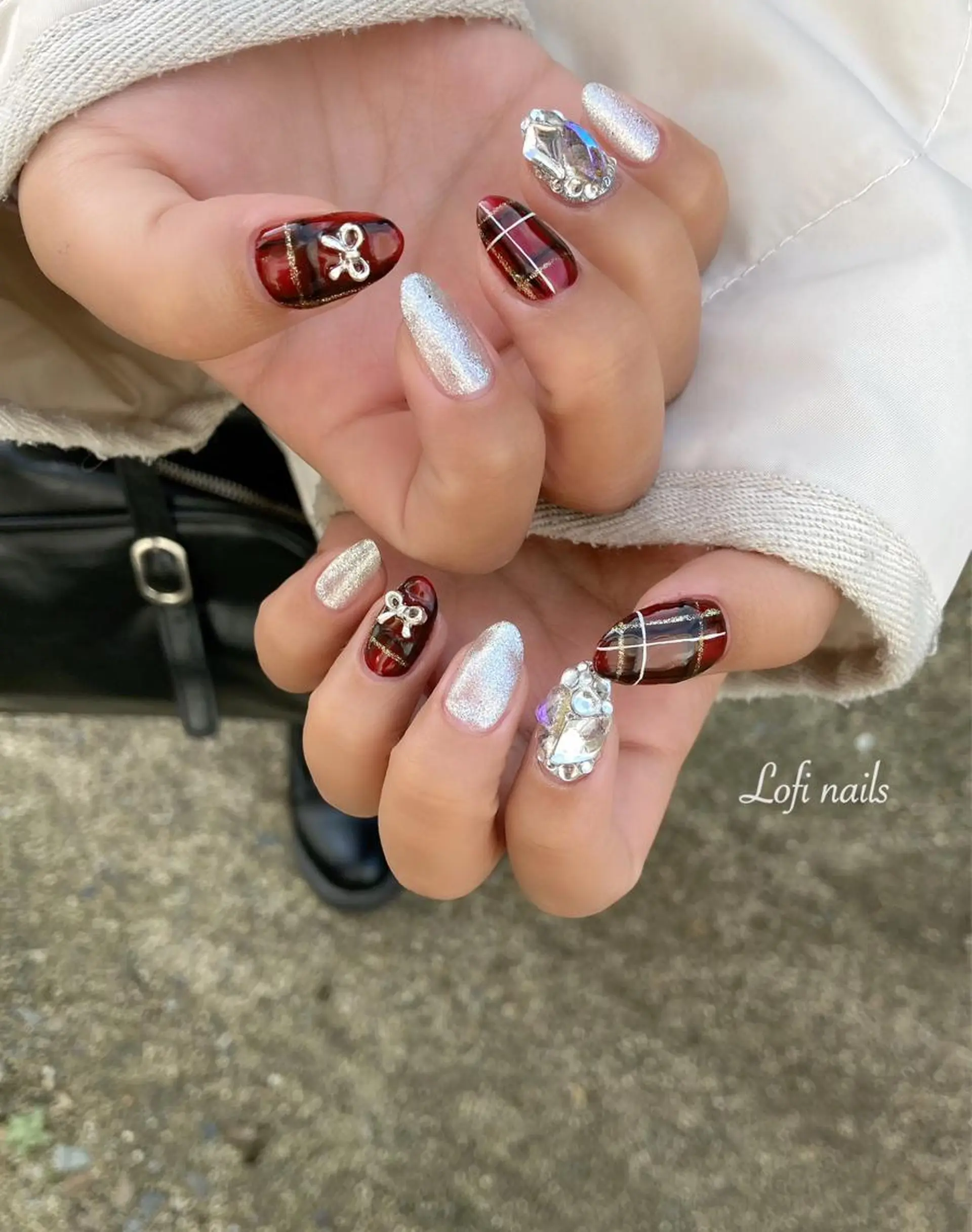 セミロング ネイル Lofi nails ゆきこのネイルデザイン