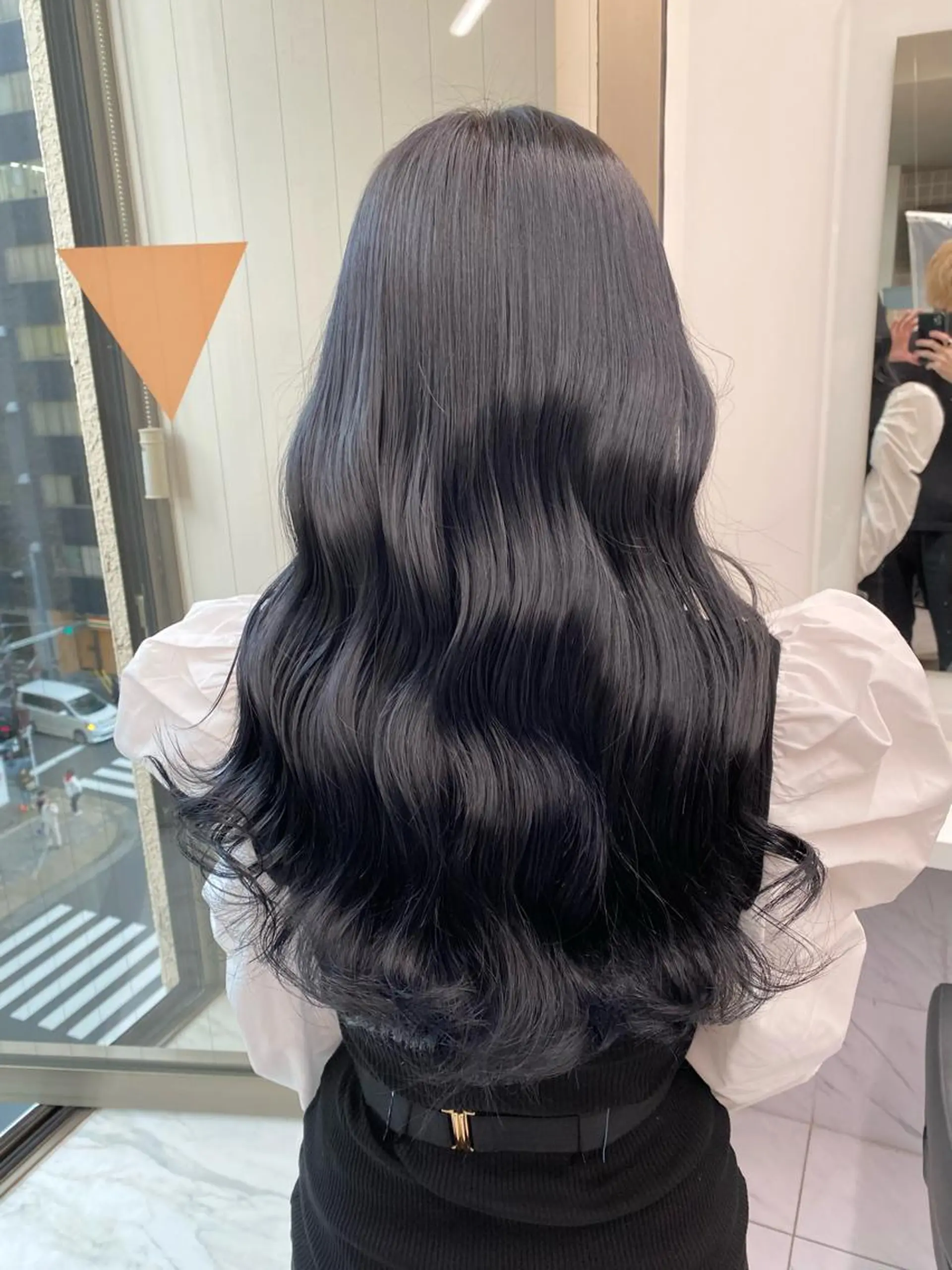 セミロング カラー レイヤー/韓国❣️ 髪質改善/亘紘輝のヘアスタイル